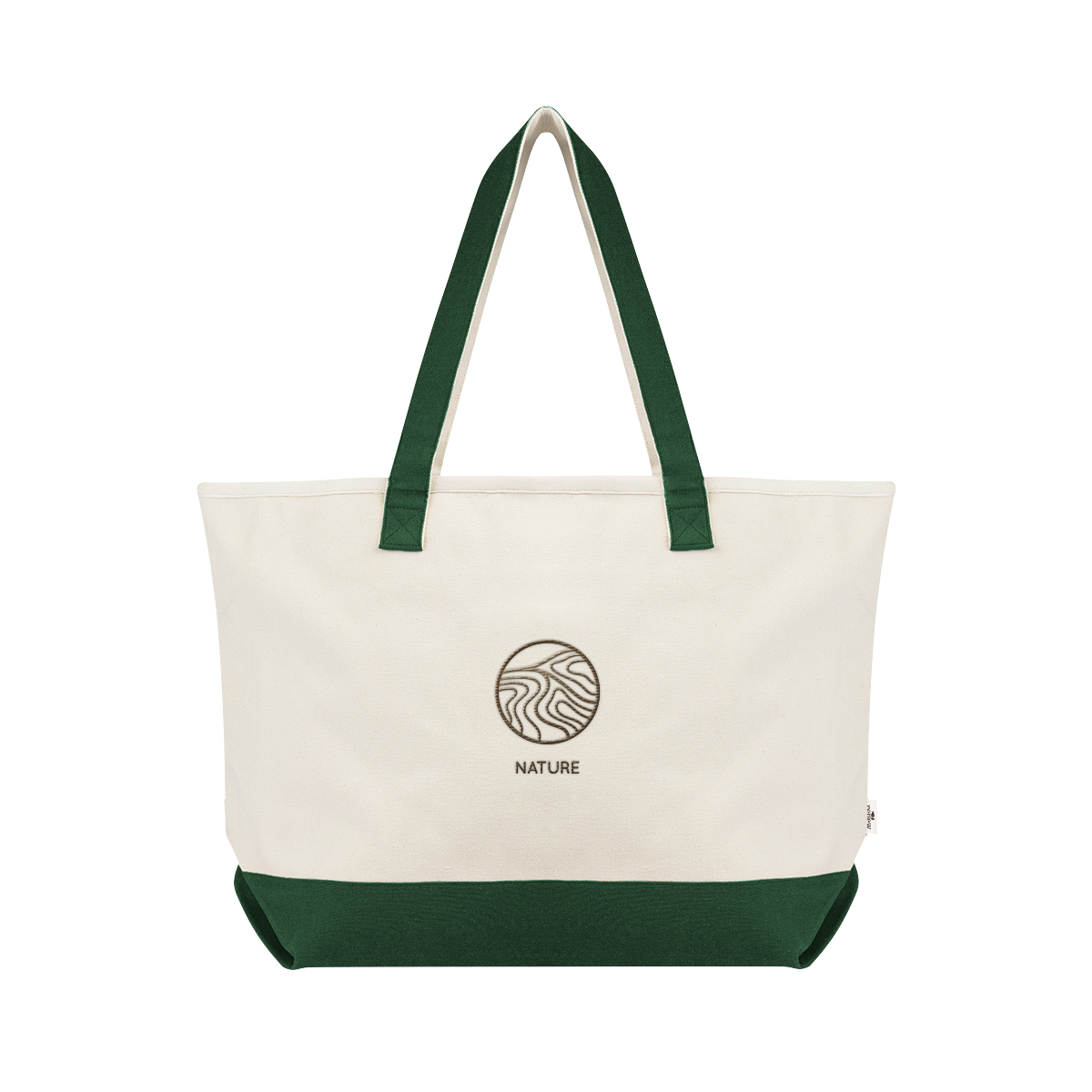 Large Starboard Recycled Cotton Canvas Tote Bag, custom tote bag with logo imprint 19