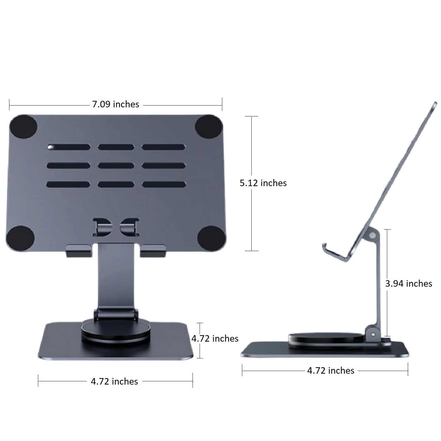 Foldable 360 Degree Rotatable Tablet Holder Stand 5