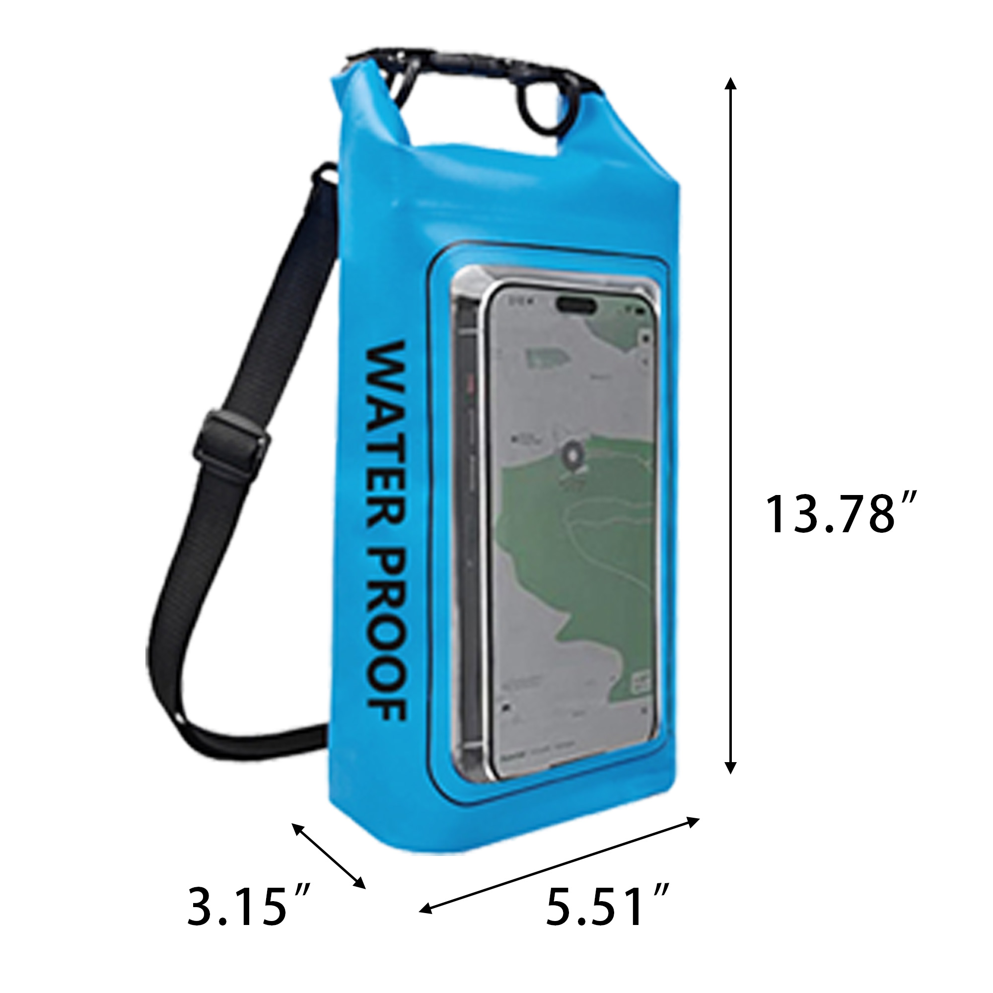 Customizable Eco-Print Waterproof Swim Bag 3