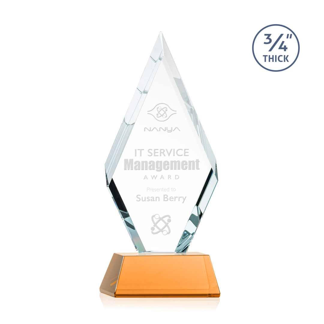 Richmond Award on Newhaven Base - Amber 10