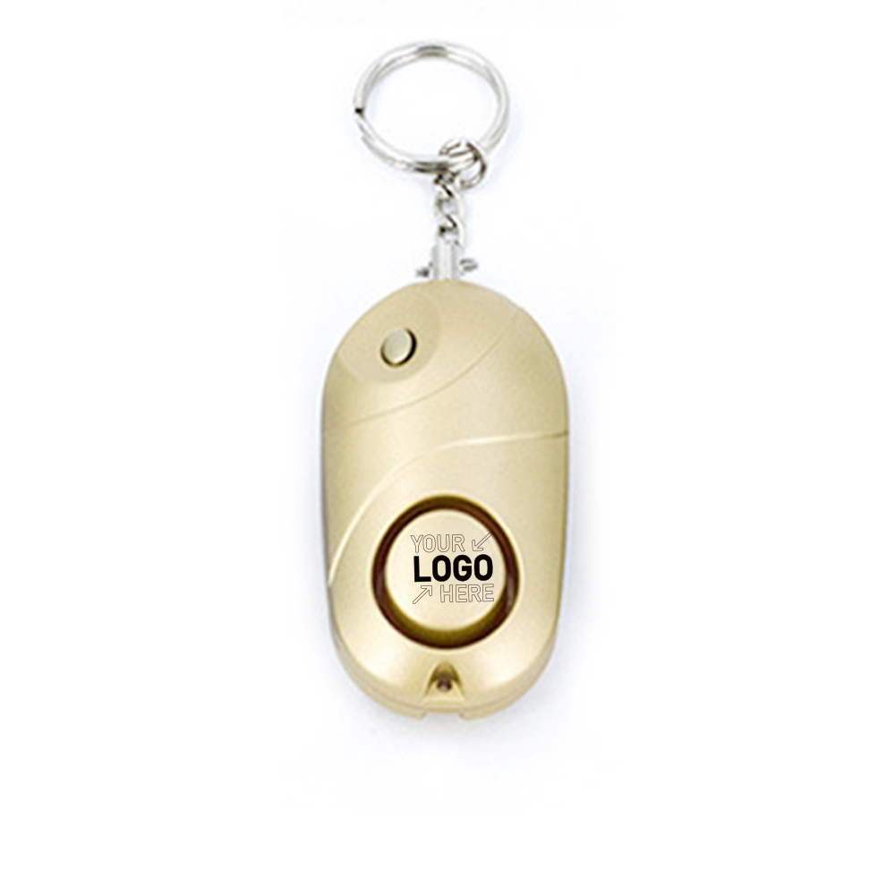 Personal Alarm Keychains With LED Light 2