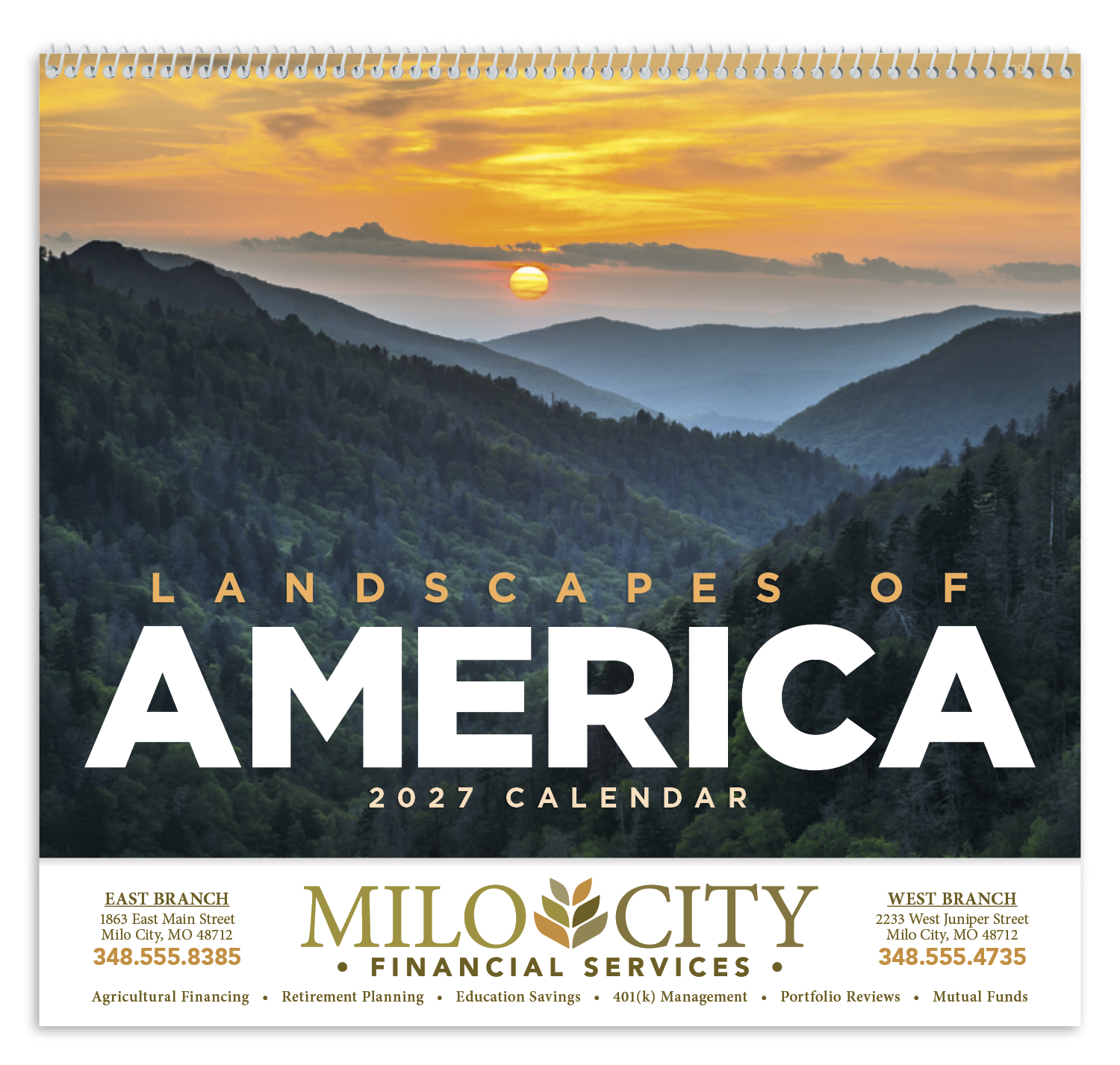 Good Value™ Landscapes of America - Spiral Calendar 47