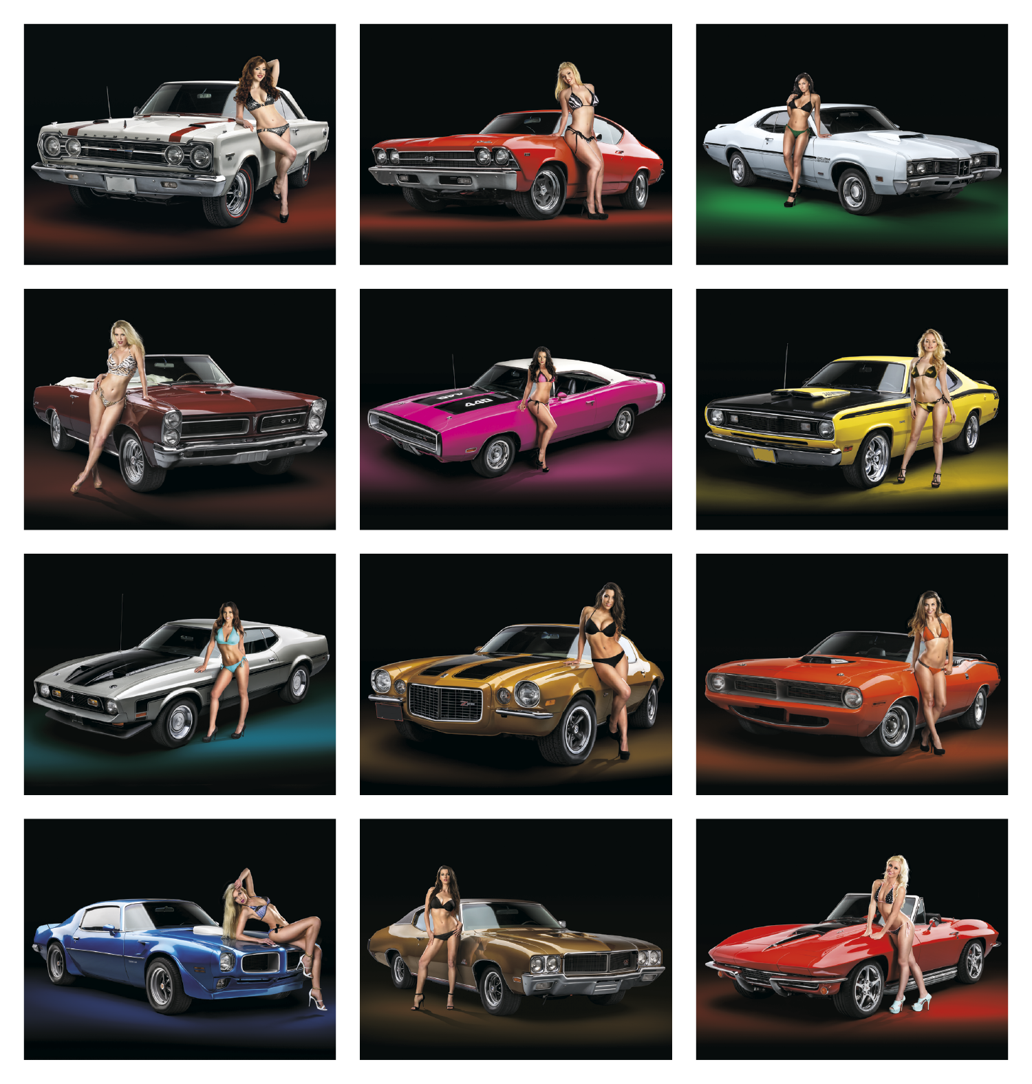 Triumph® Calendars American Muscle Calendar 54