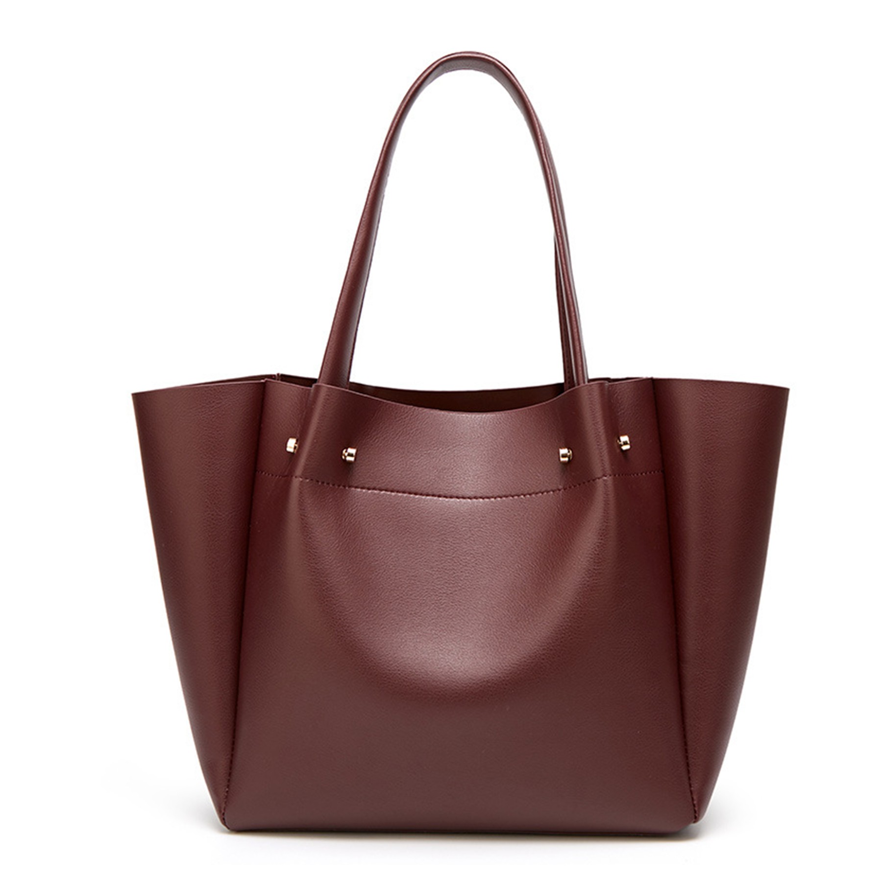 Leather Classic Tote Bag, custom tote bag with logo imprint 3