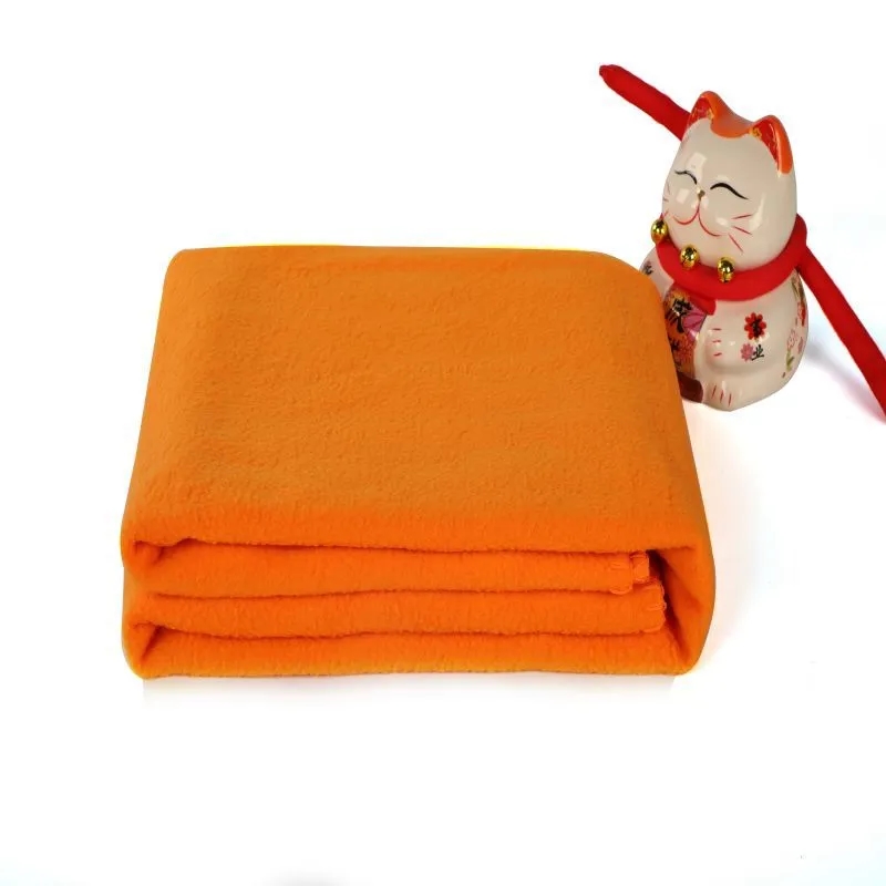 Customized Plain Sherpa Yoga Blanket 5