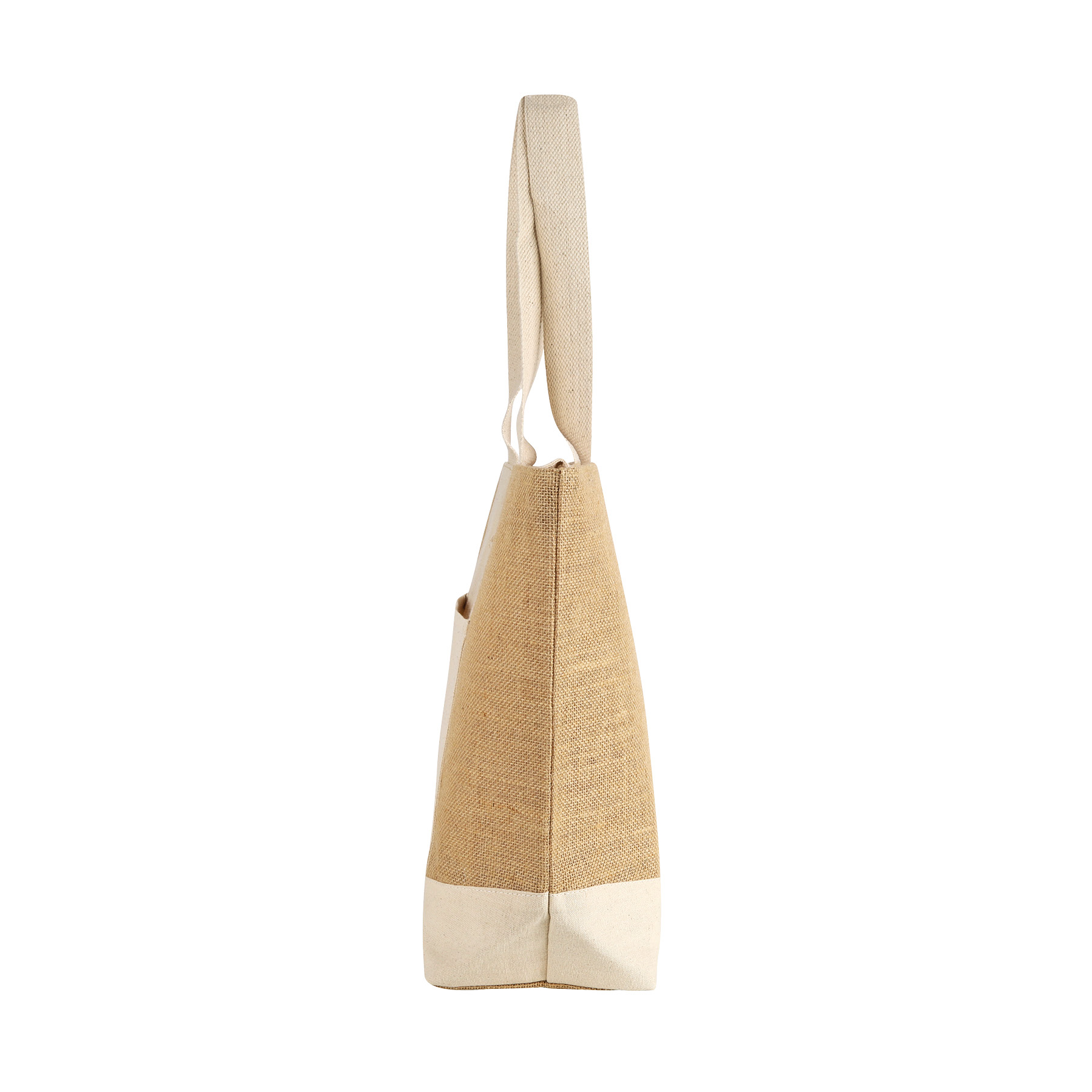 Emma Jute and Cotton Shopper Tote 2
