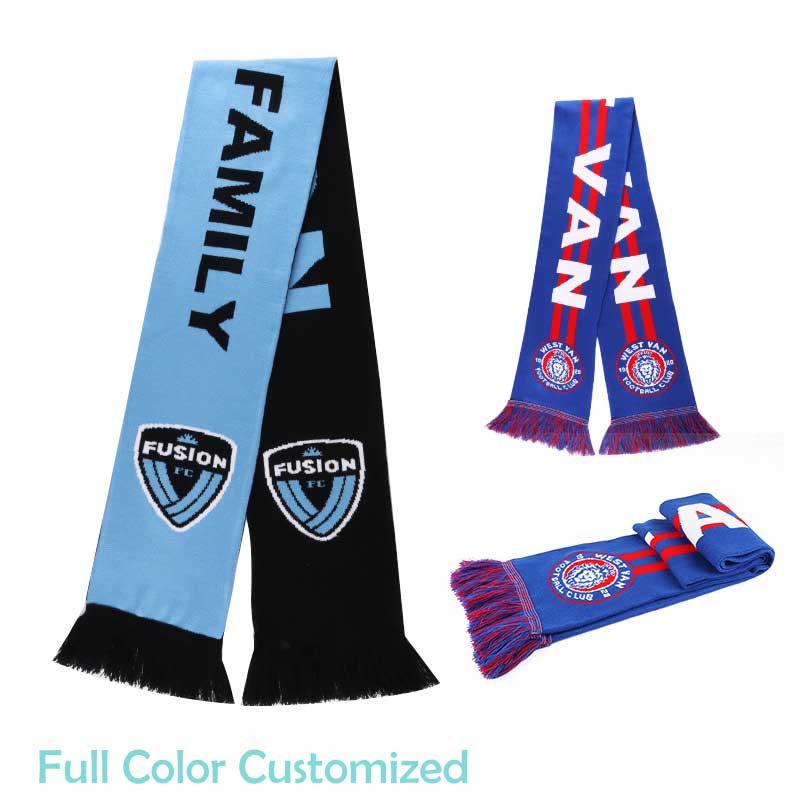 Full Color Knitted Sports Scarf 2