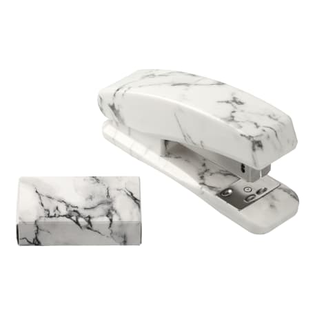 4 Piece Faux Marble Desktop Set 31