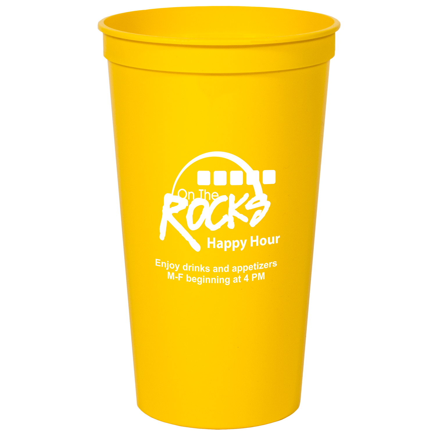 32 oz Smooth Colored Stadium/Souvenir Cup