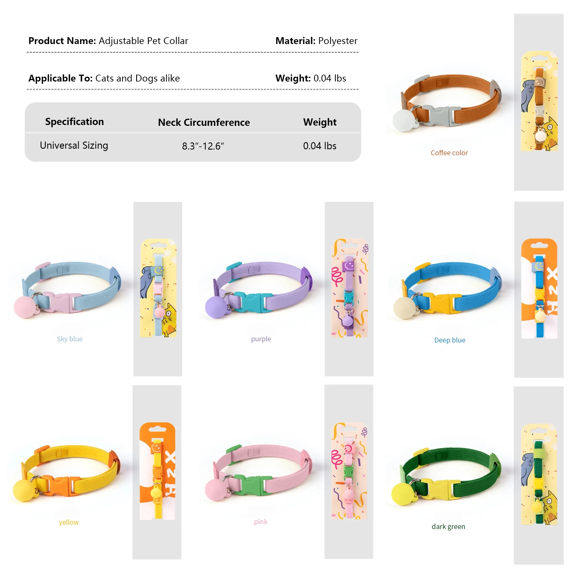Adjustable Pet Collar 10