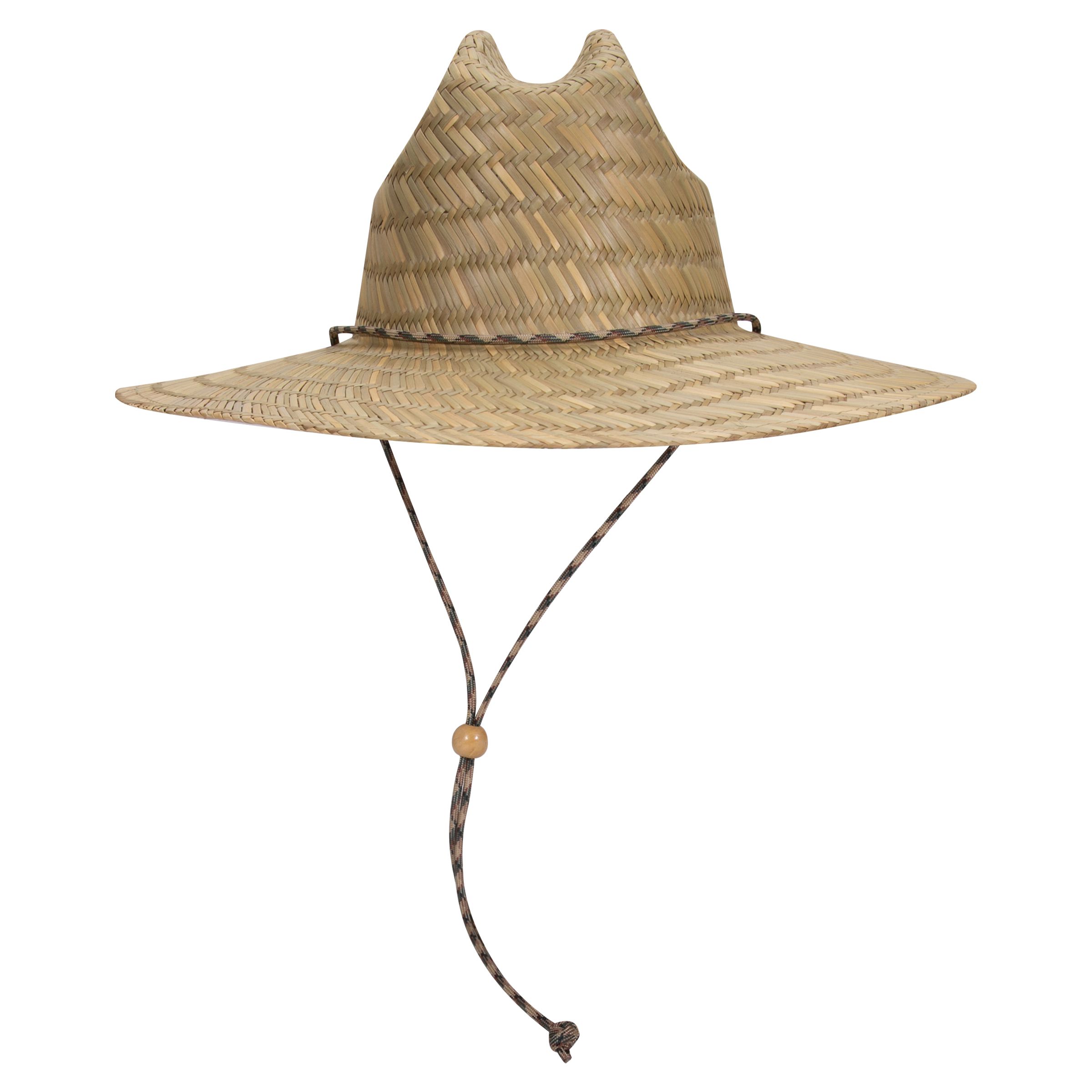 OTTO CAP® Straw Lifeguard Hat w/ Adjustable Cord 7