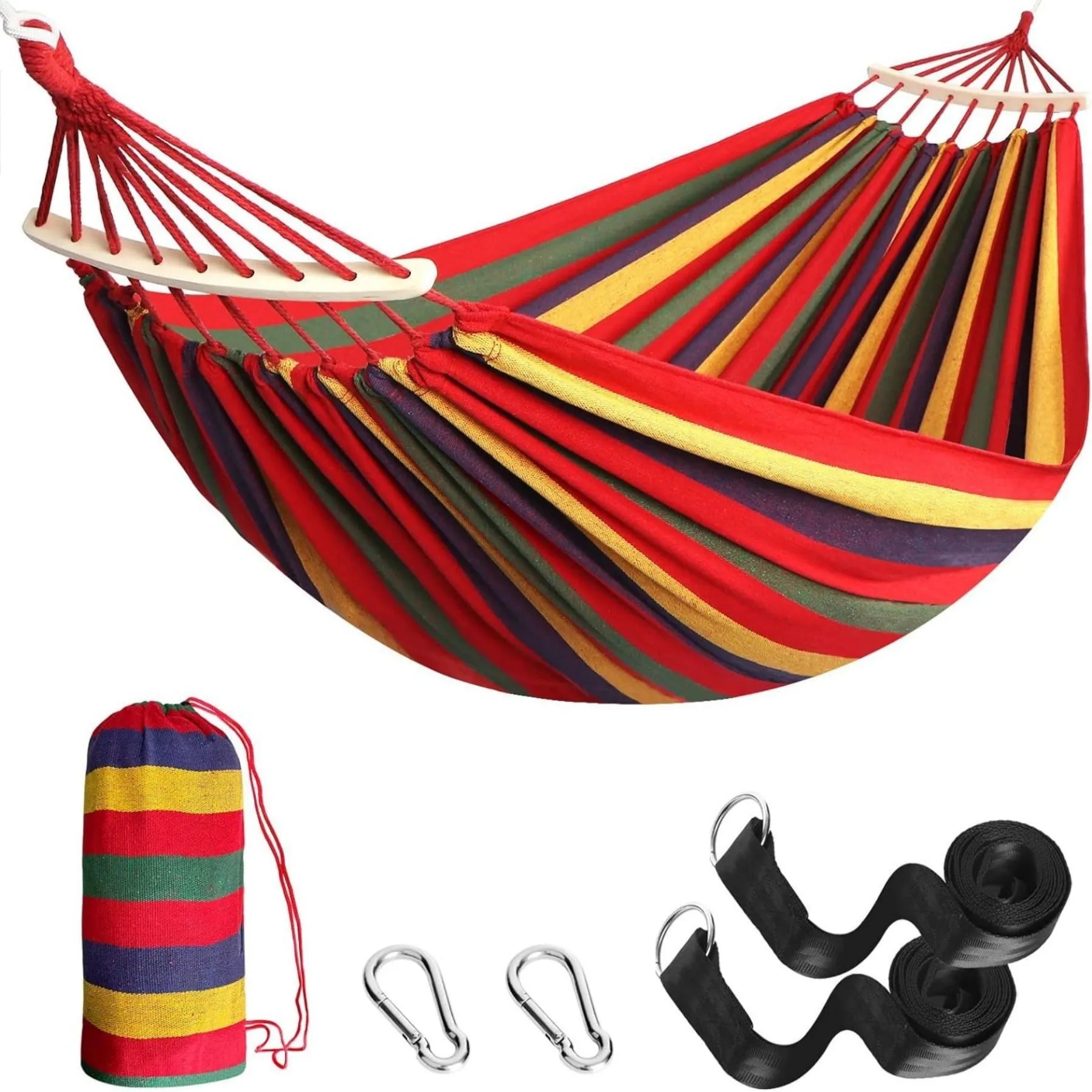 Comfortable Spreader Hammock for Outdoor and Backyard 13