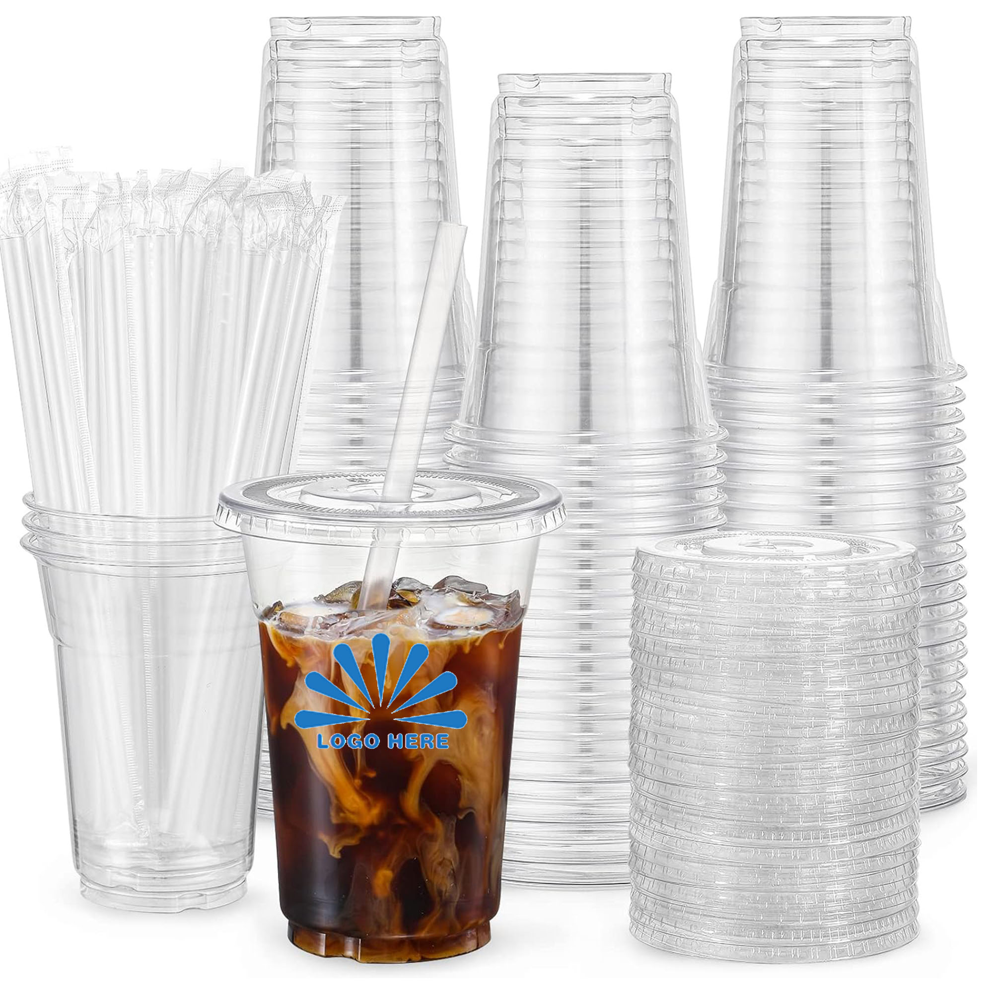 12oz PET Clear Plastic Cup 3