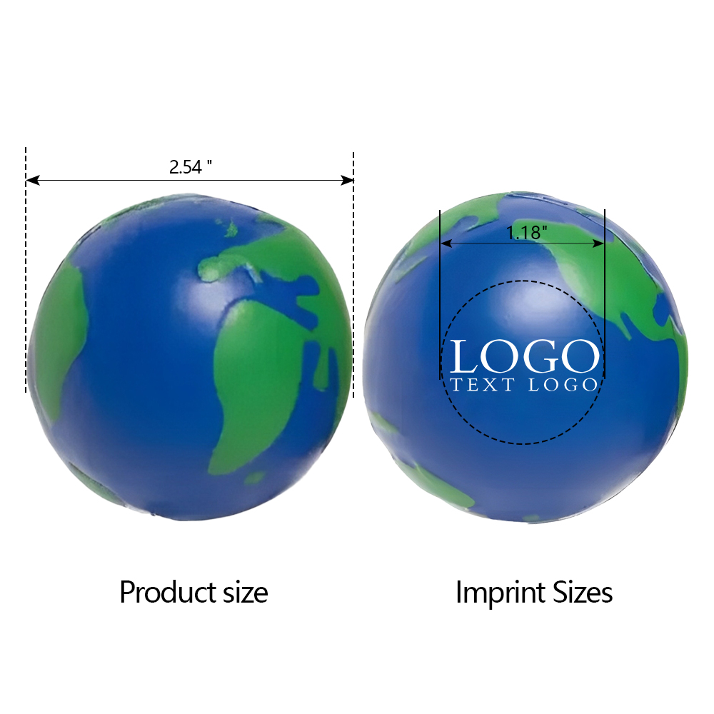 Earth Shaped Stress Ball 3