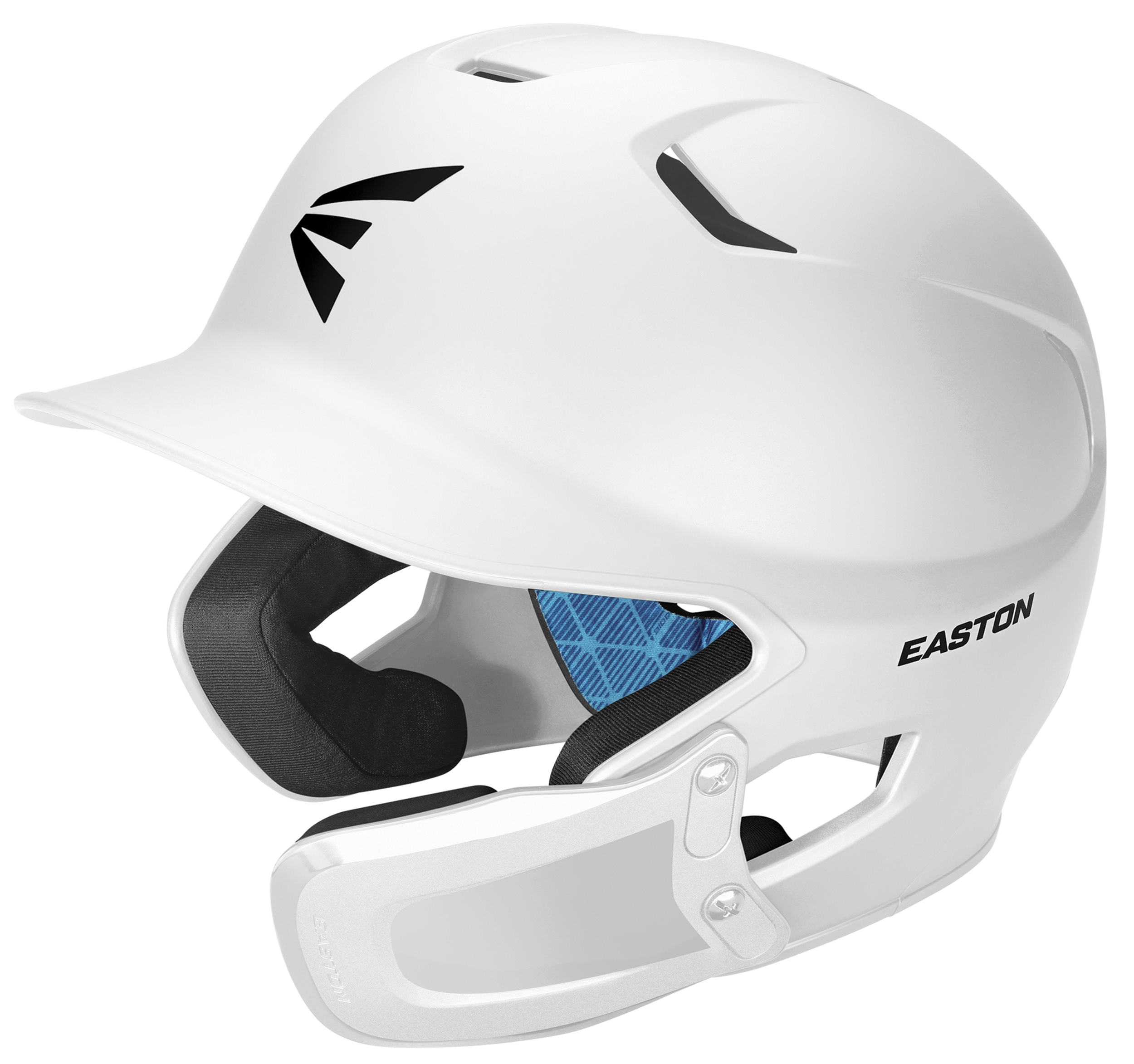 Easton Z5 2.0 Matte Solid Batting Helmet with Universal Jaw Guard | Junior 2