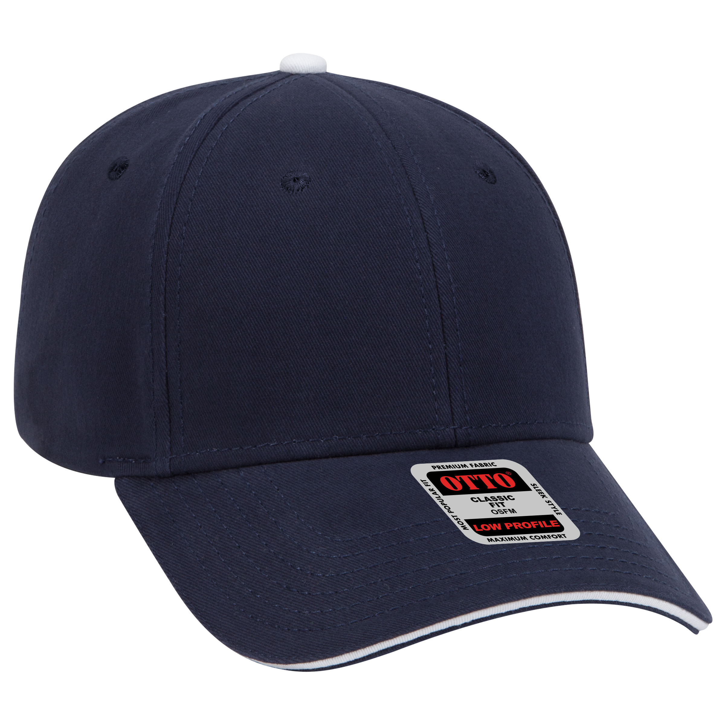 OTTO CAP® 6 Panel Low Profile Baseball Cap 26