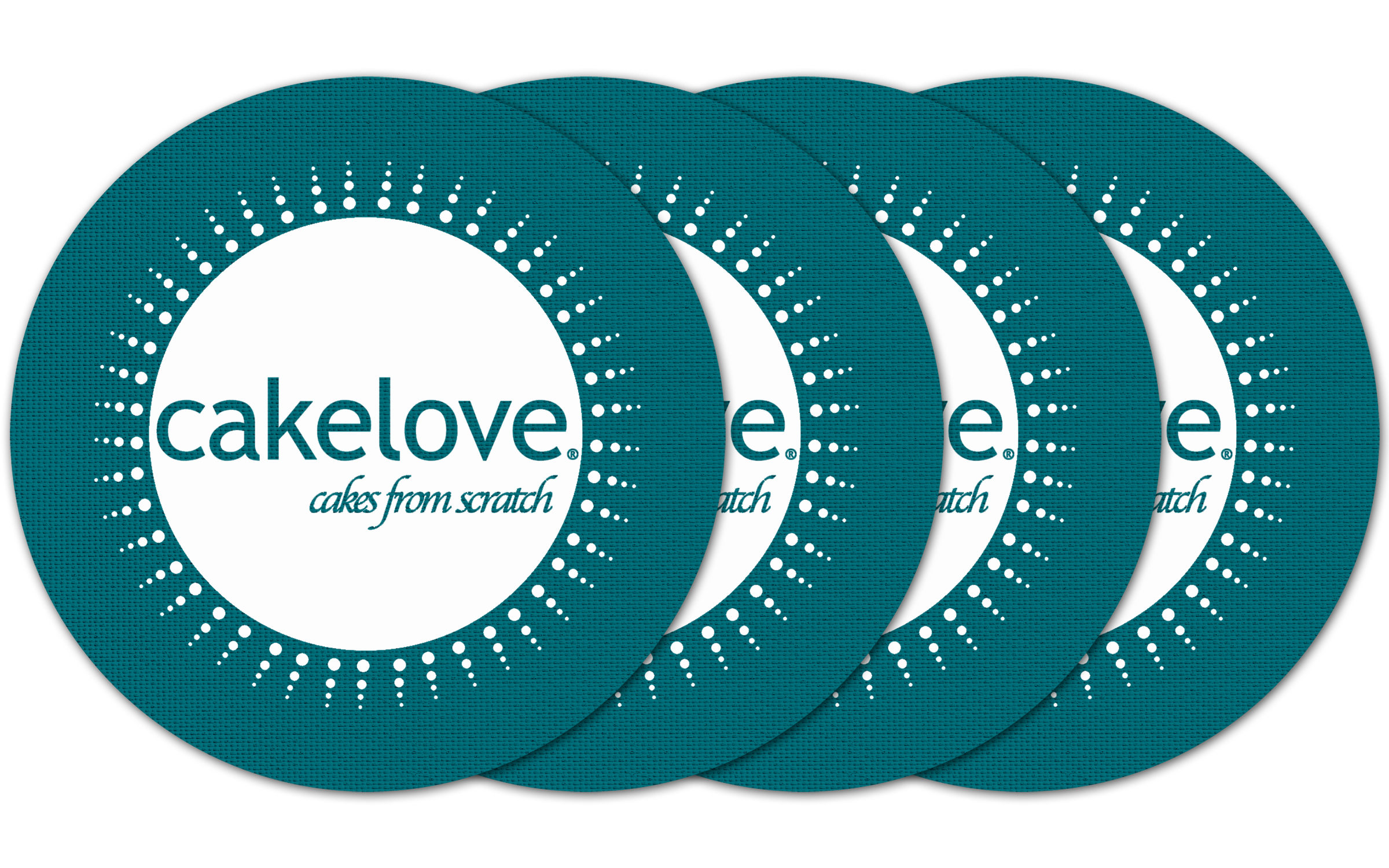 Circle Vinyl Coaster (Set of 4) 13
