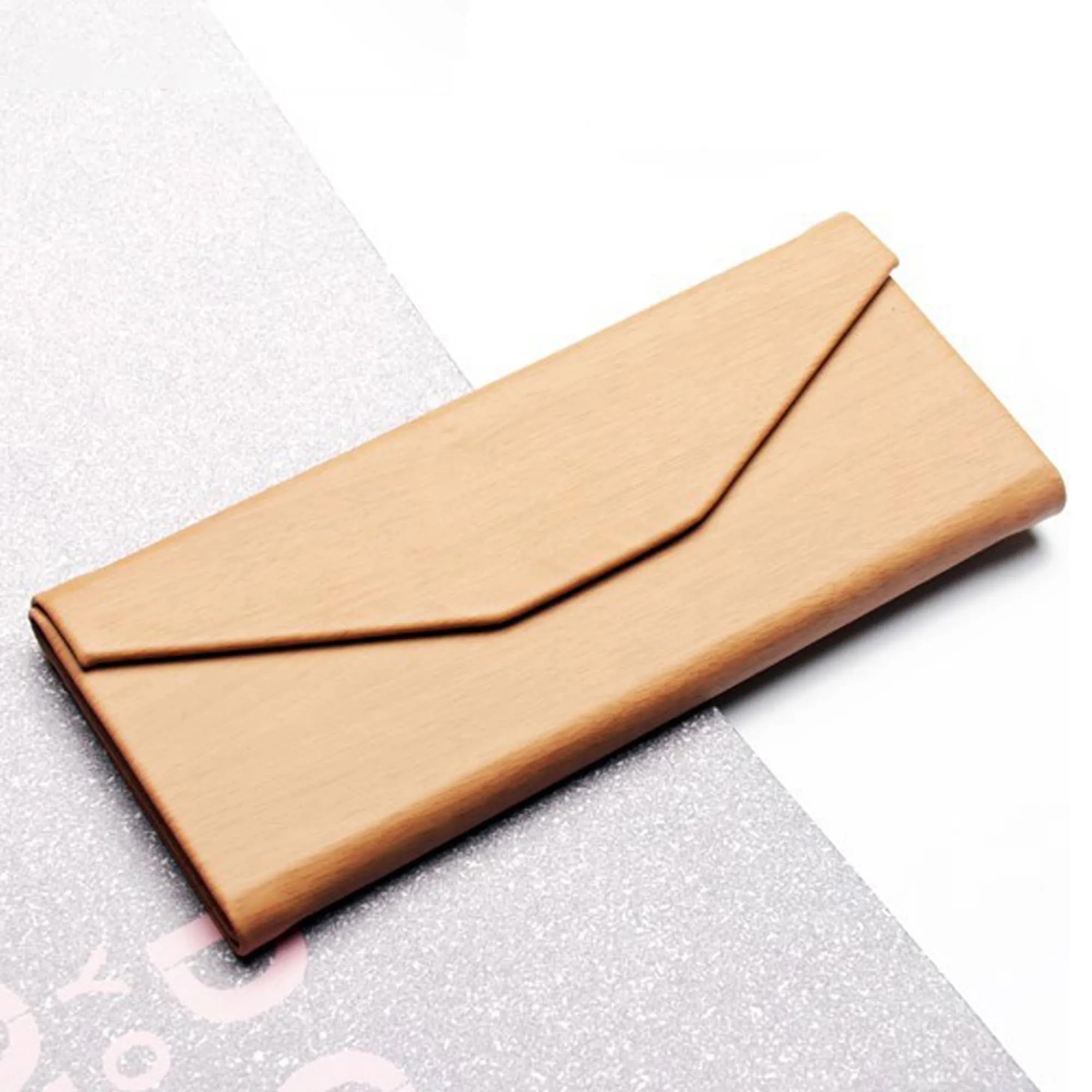Metal Leather Eyeglass Organizer Case 12