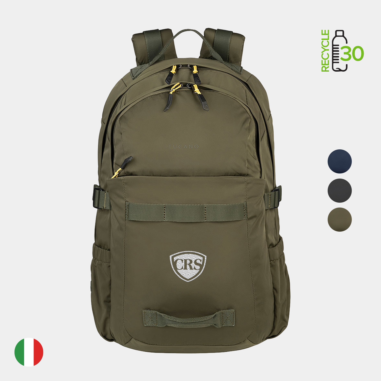TUCANO® - Italy BAND Recycled Modern Sporty Business Backpack 4