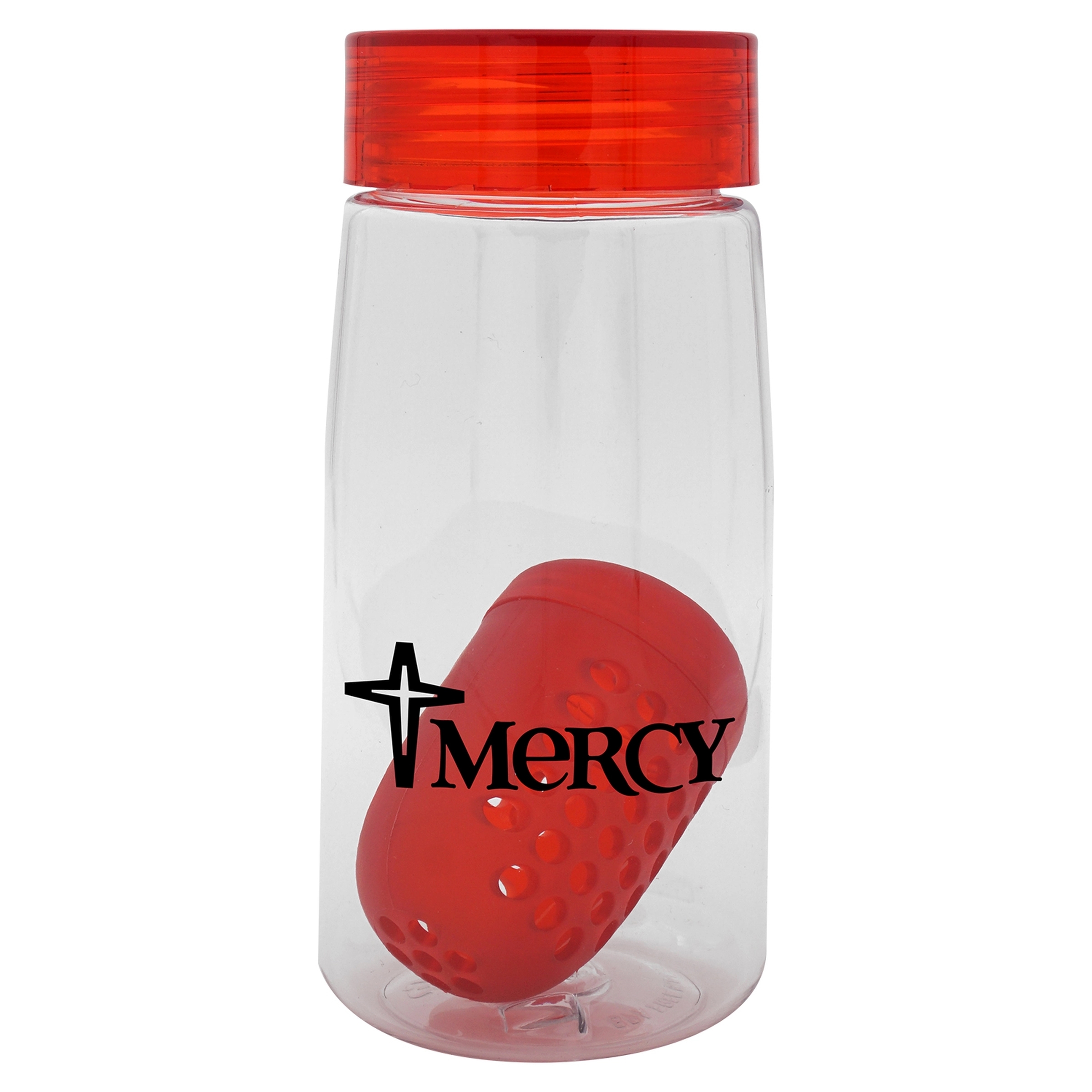 Clear View 18 oz. Recycled Bottle with Floating Infuser 10