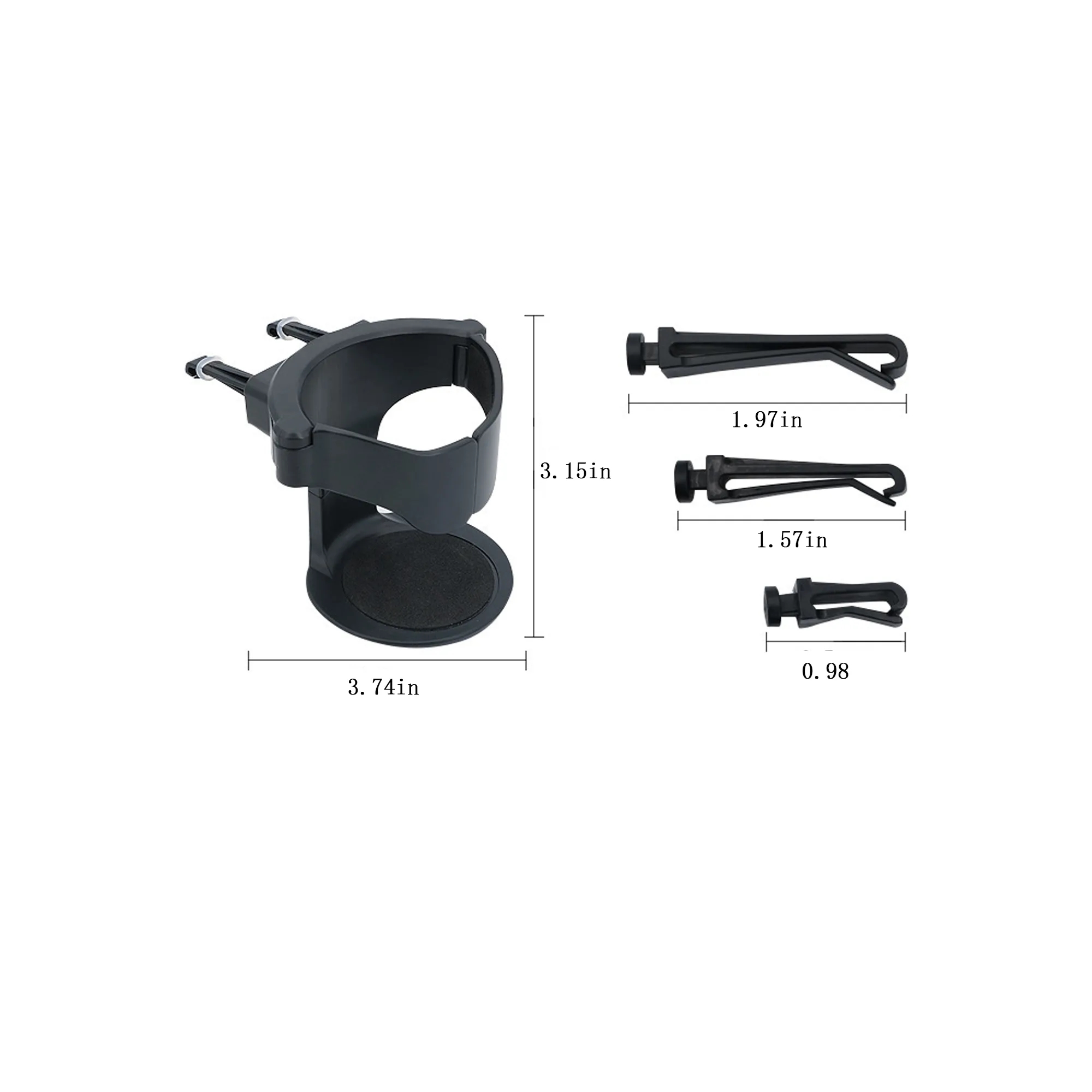 Custom Logo Car Cup Holder 2