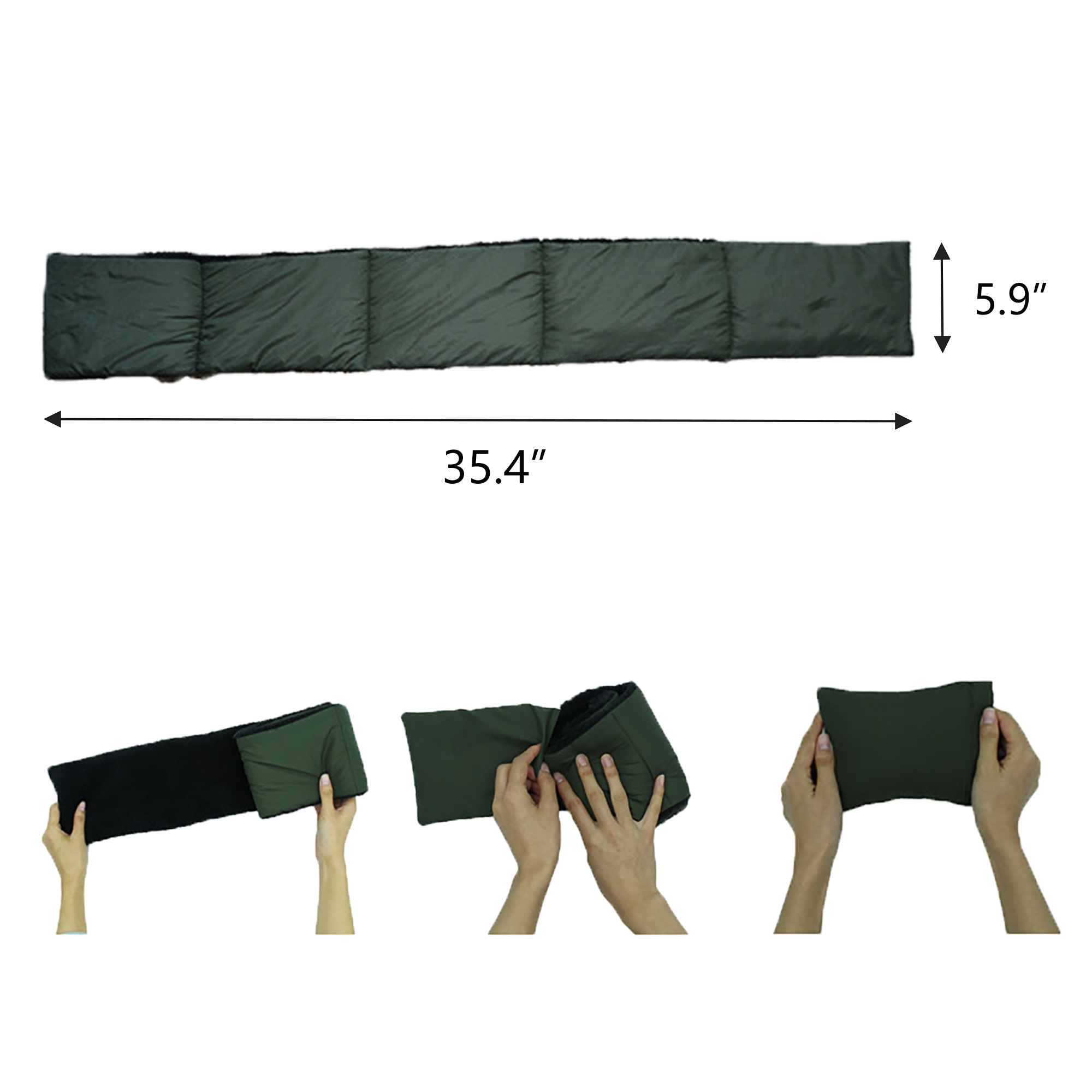 Cold Proof & Water Repellent Down Scarf 6