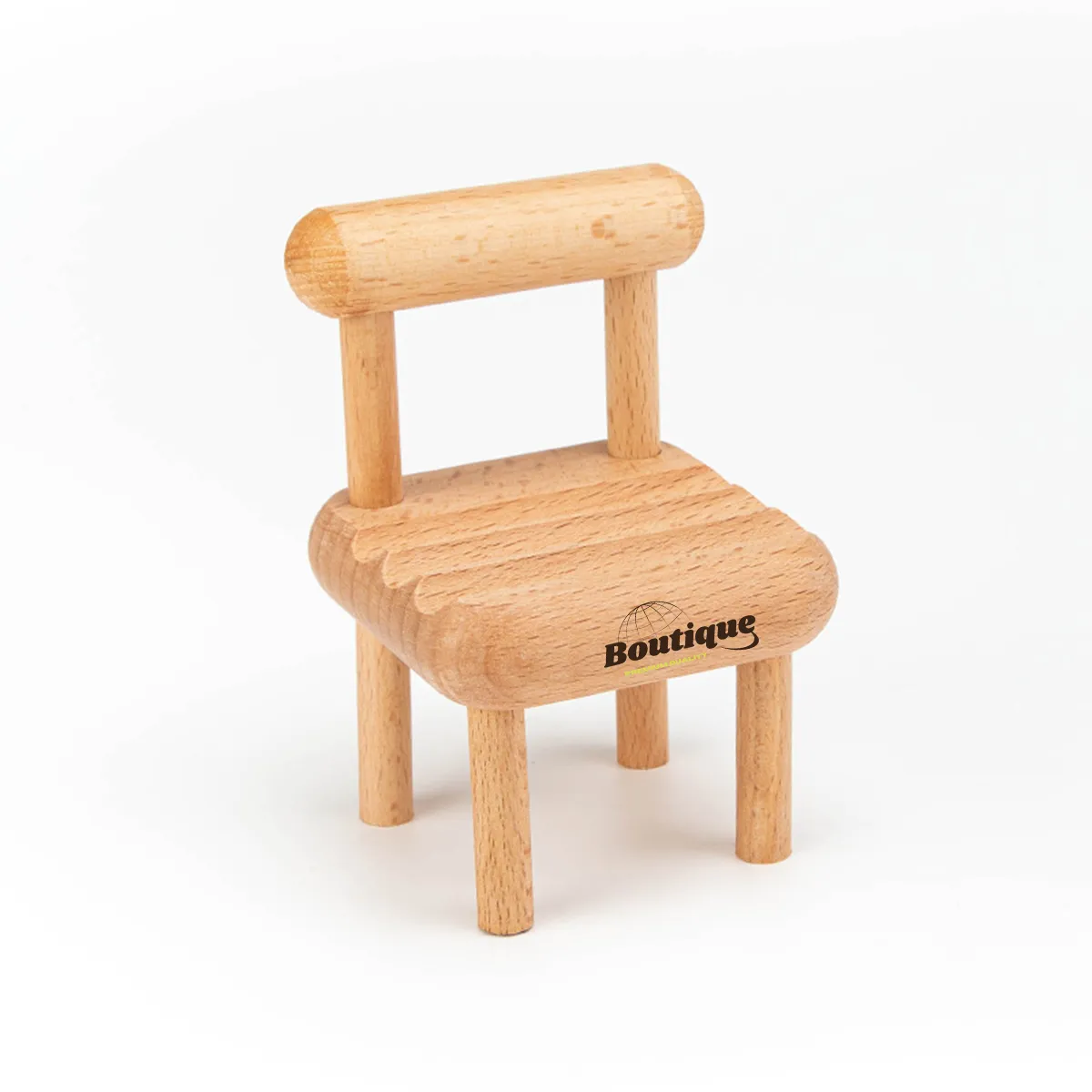 Wooden Mini Chair Desk Accessories Holder 2