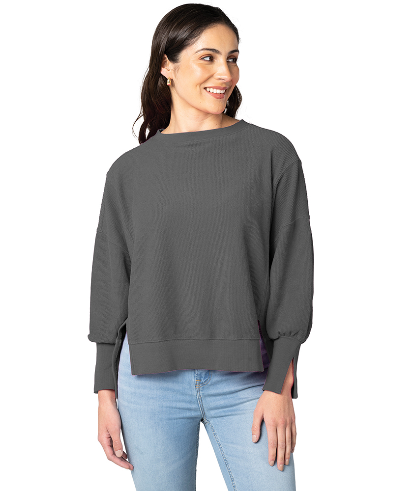 Women's Camden Spliced Crew Neck Sweatshirt 12