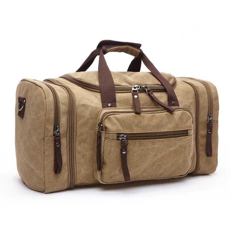 Canvas Duffle Travel Bag 6