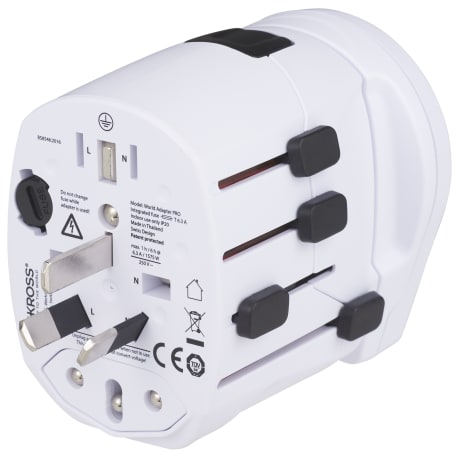 SKROSS World Travel Adapter PRO World & USB 148
