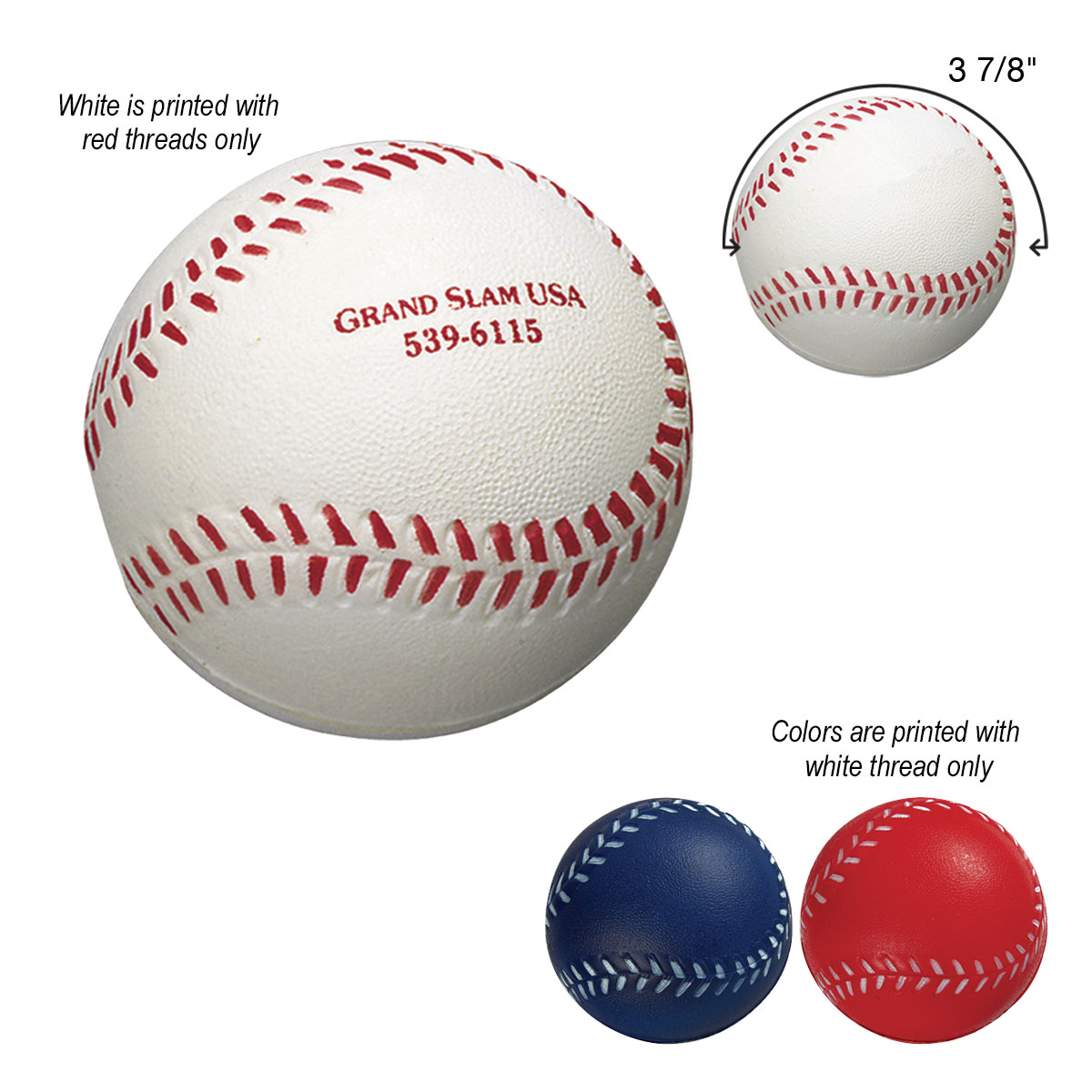 Baseball Shape Stress Reliever 8