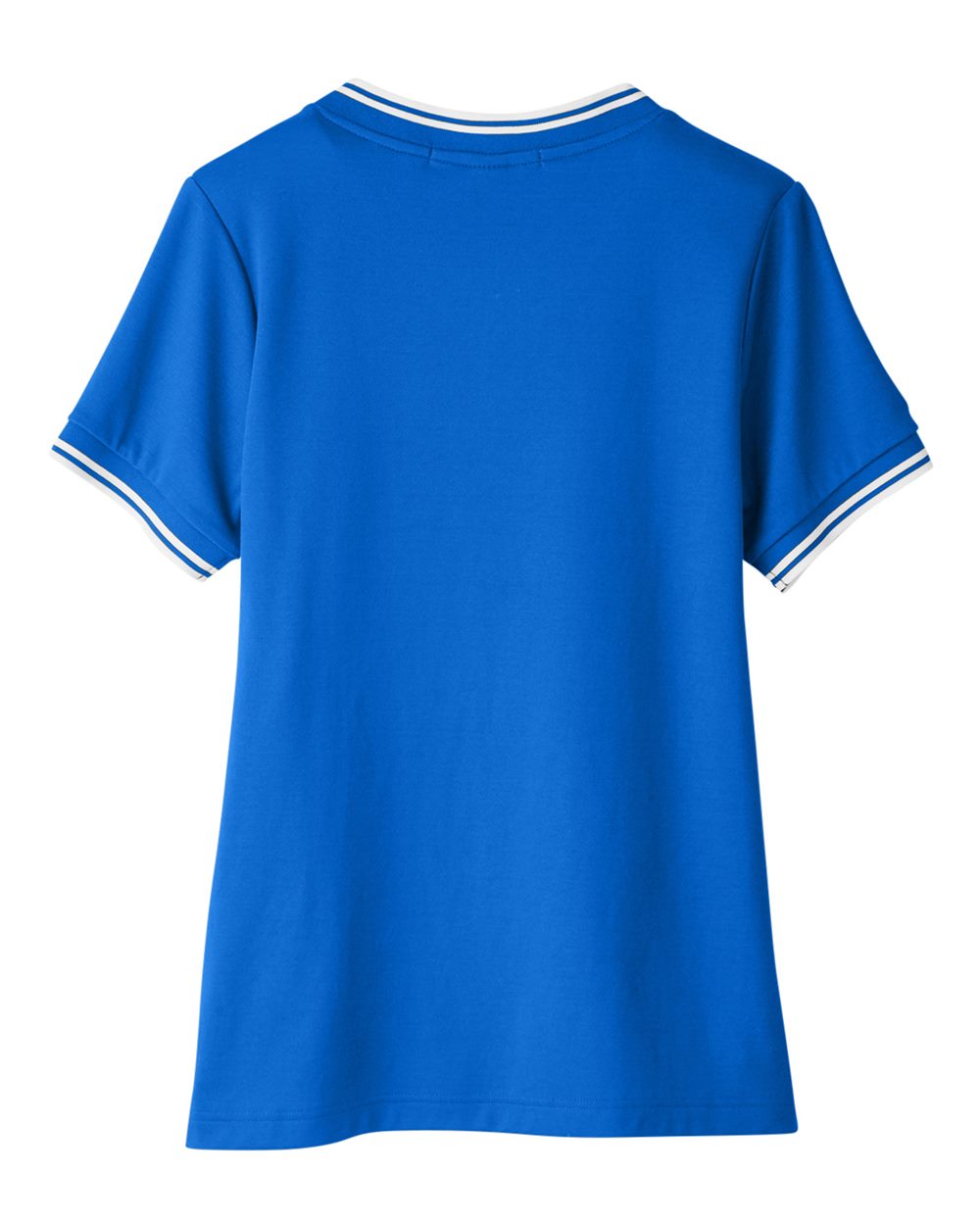 Women's CrownLux Performance® Plaited Tipped V-Neck Shirt - DG20CW 42