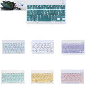 10 7 Colors Ultra Light Slim Portable Wireless Keyboard 23