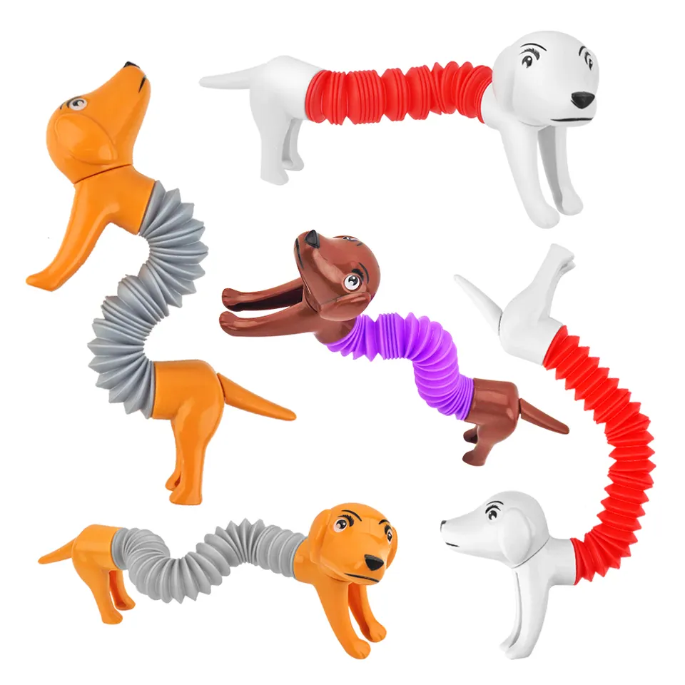 Pop Tubes Fidget Toy / Dog Toy 3