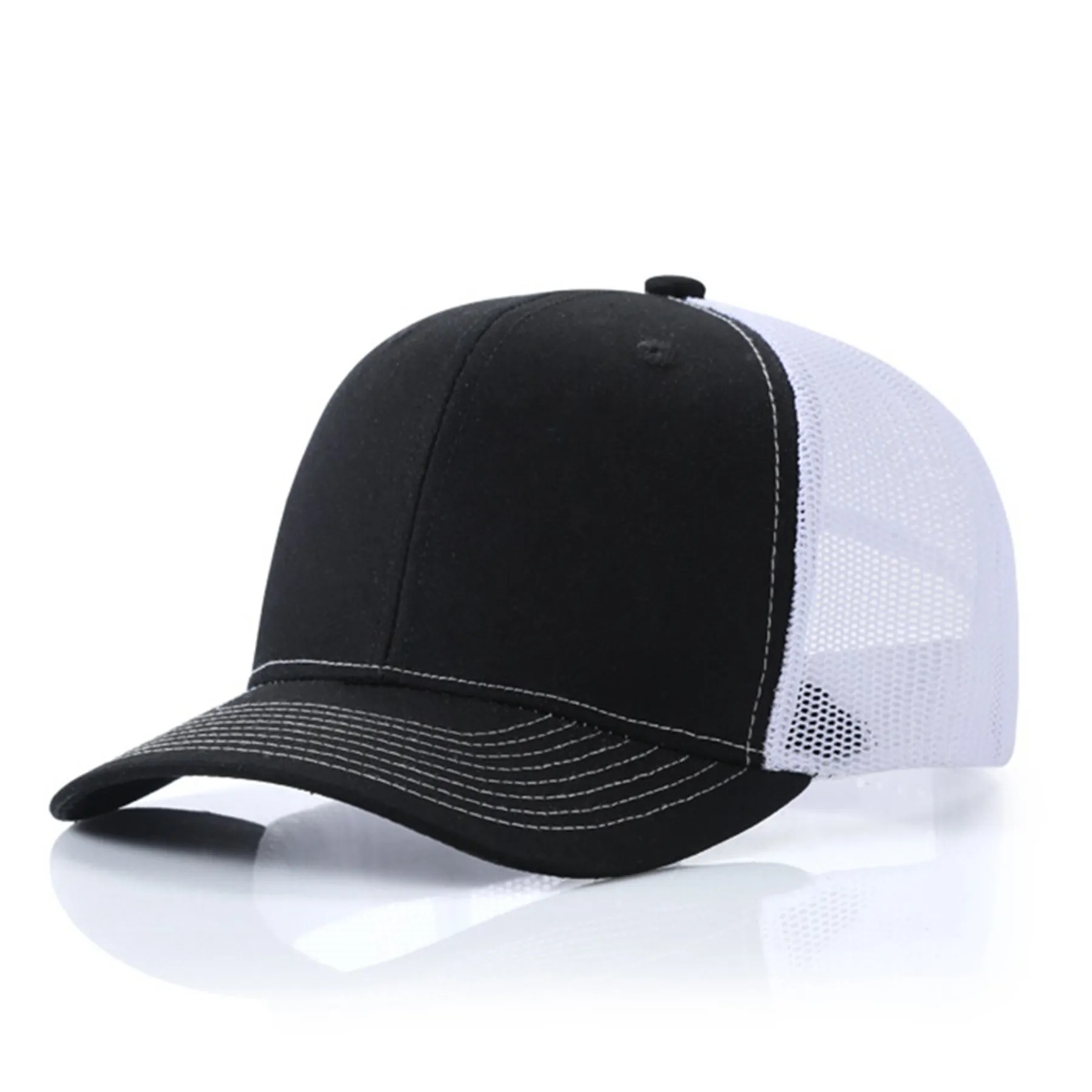 Trucker Snapback Cap with Mesh 4