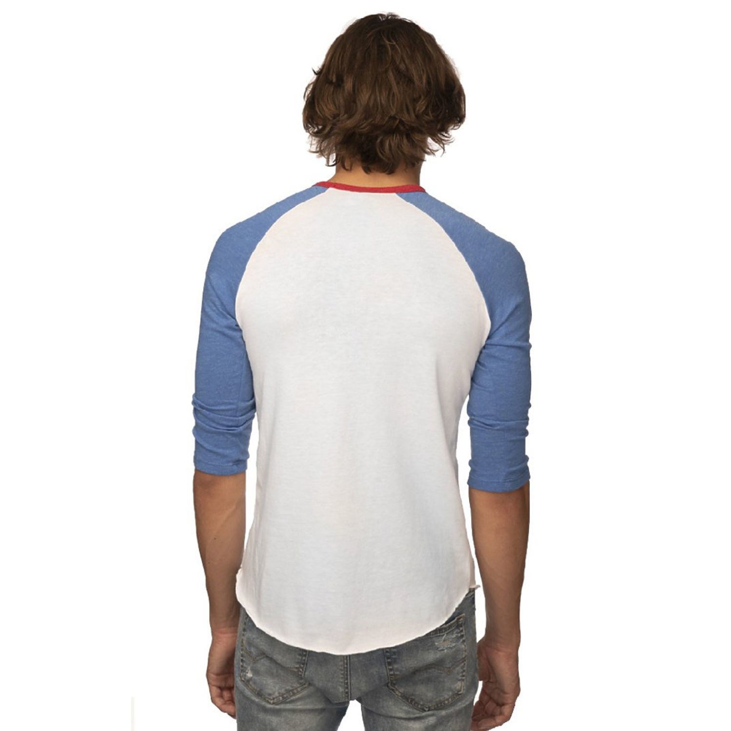 USA Made Unisex Americana Raglan Baseball Shirt 3