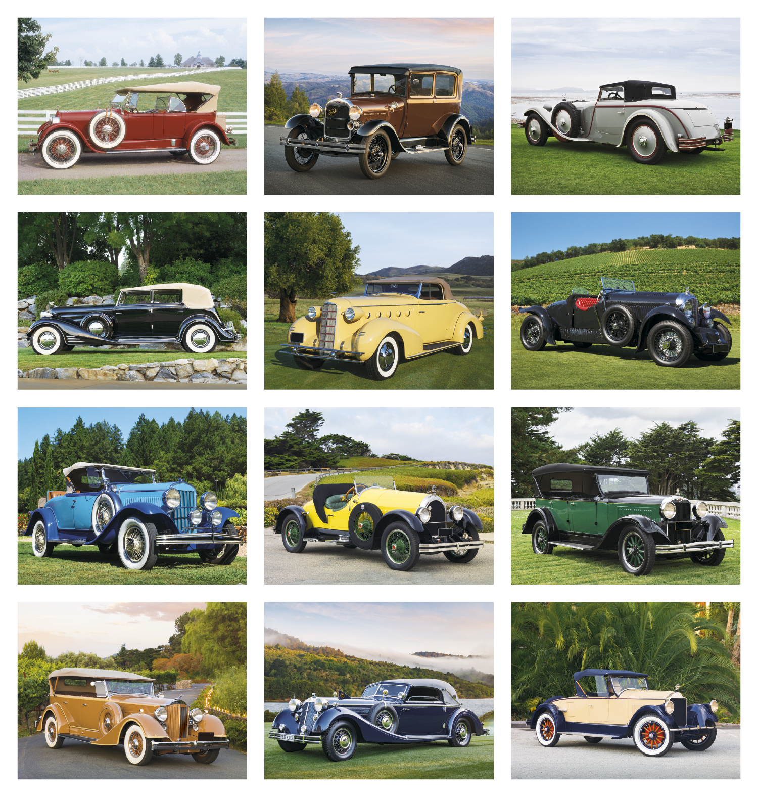 Good Value™ Antique Autos - Spiral Calendar 8