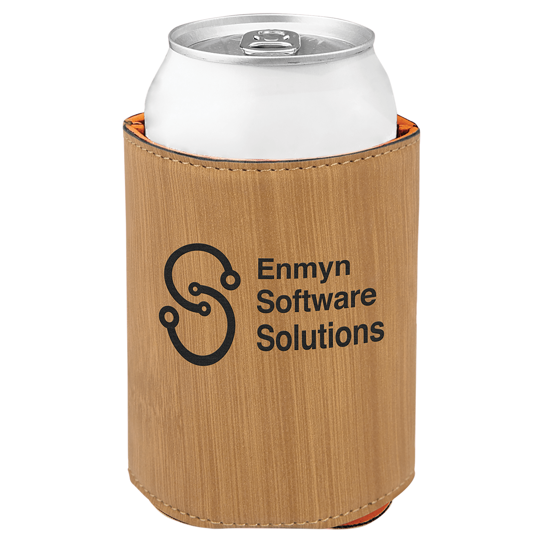 Laserable Leatherette Beverage Holder 4
