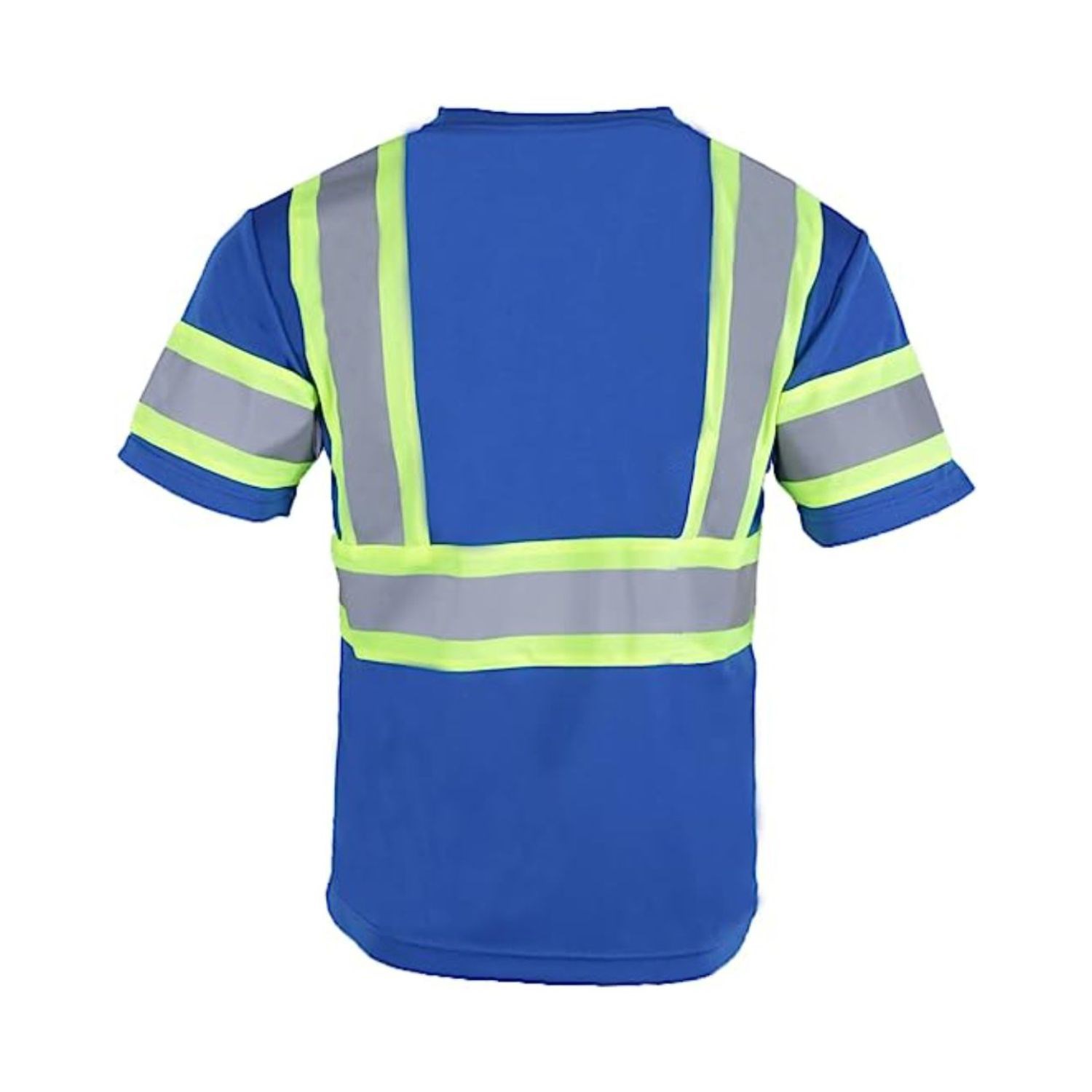 rPET Class 3 Green Choice Reflective Safety T-Shirt W/ Pocket 2