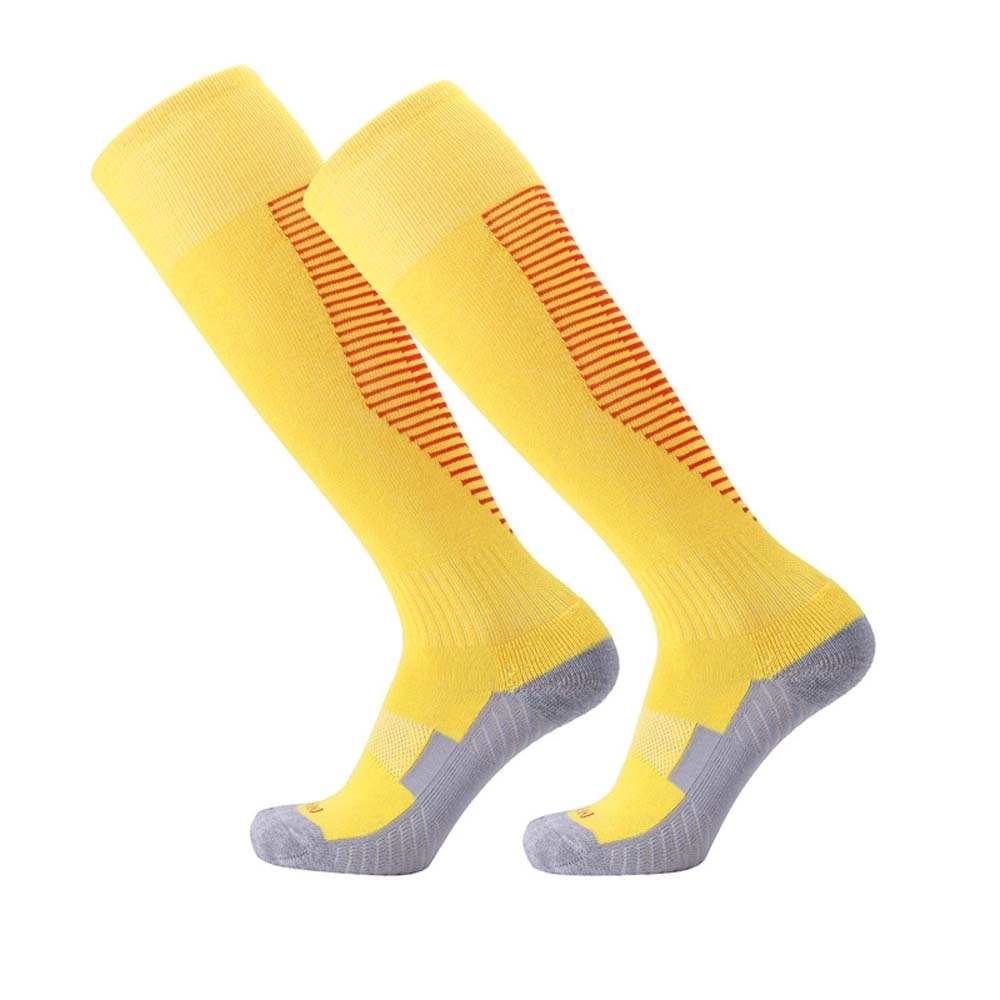 Stripe Knee High Athletic Crew Socks 14