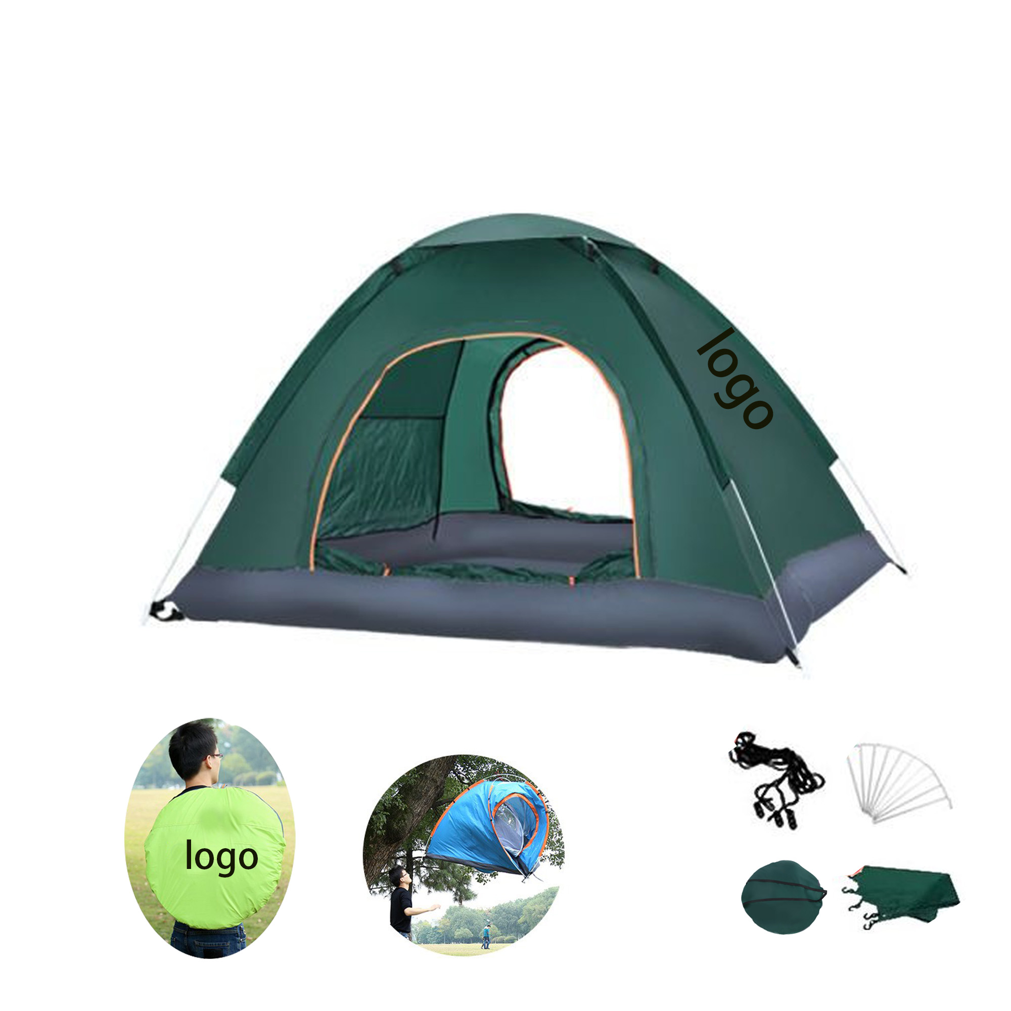 Automatic Done Portable Camping Tent(Carrying Bag Included) 3