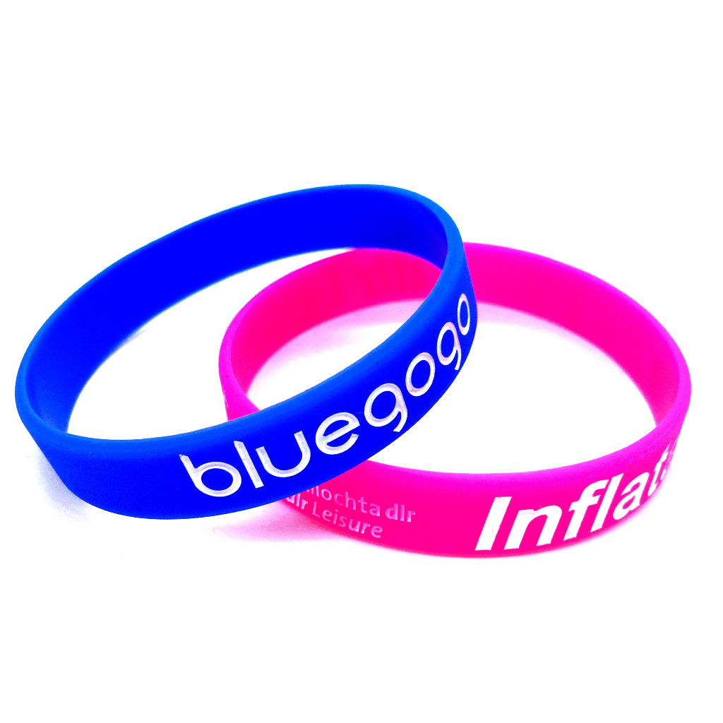 Debossed Motivational Silicone Wristbands 7