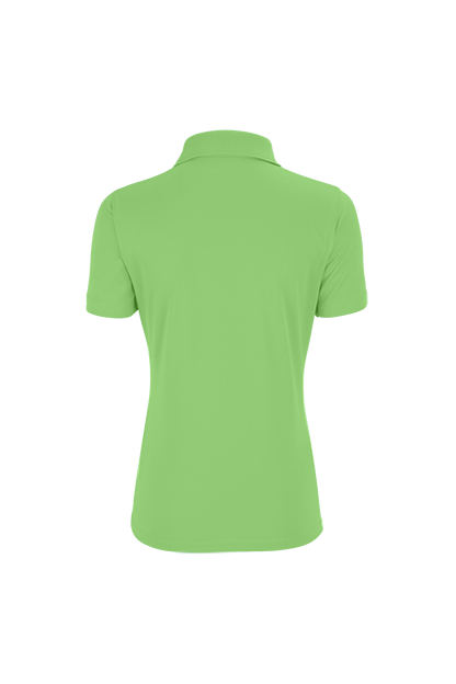 Women's Vansport Omega Solid Mesh Tech Polo 3