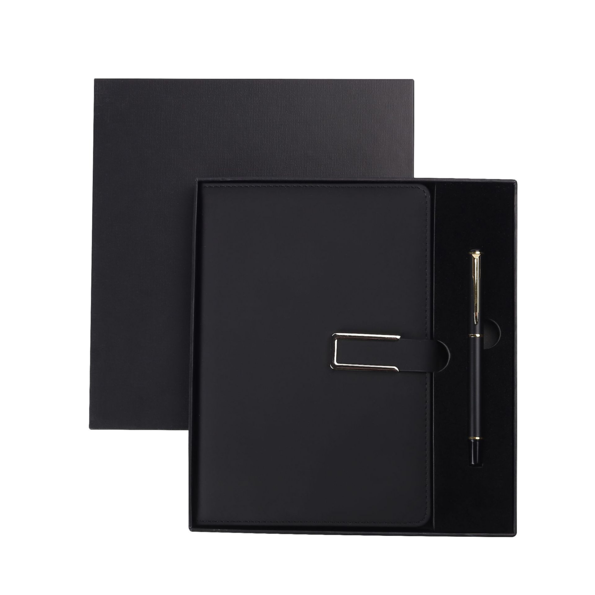 A5-Sioze Hardcover Notebook w/Pen Holder 2