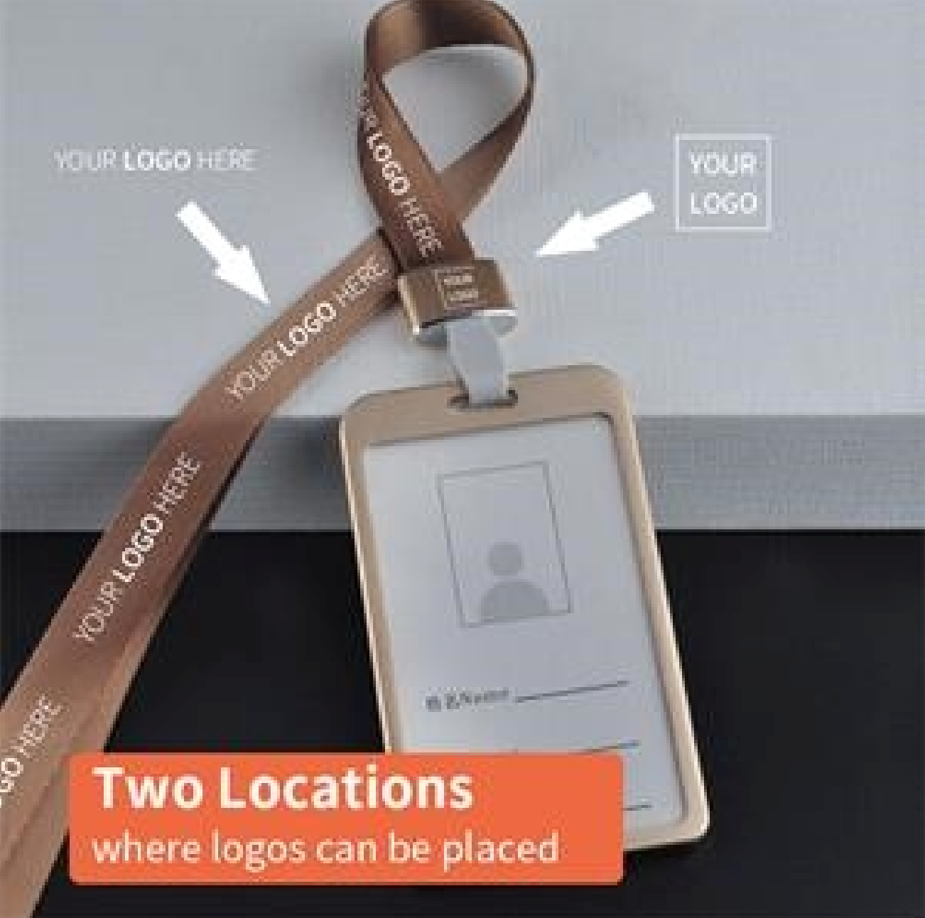 Aluminum Alloy Work MetalCertificate Card Badge Holder 3