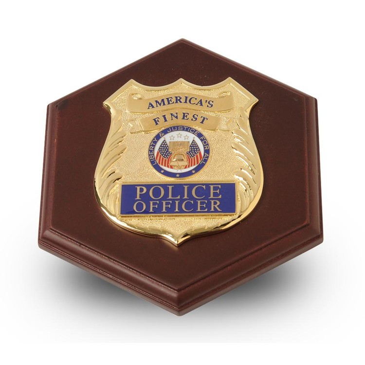 Police Department Medallion Paperweight 2