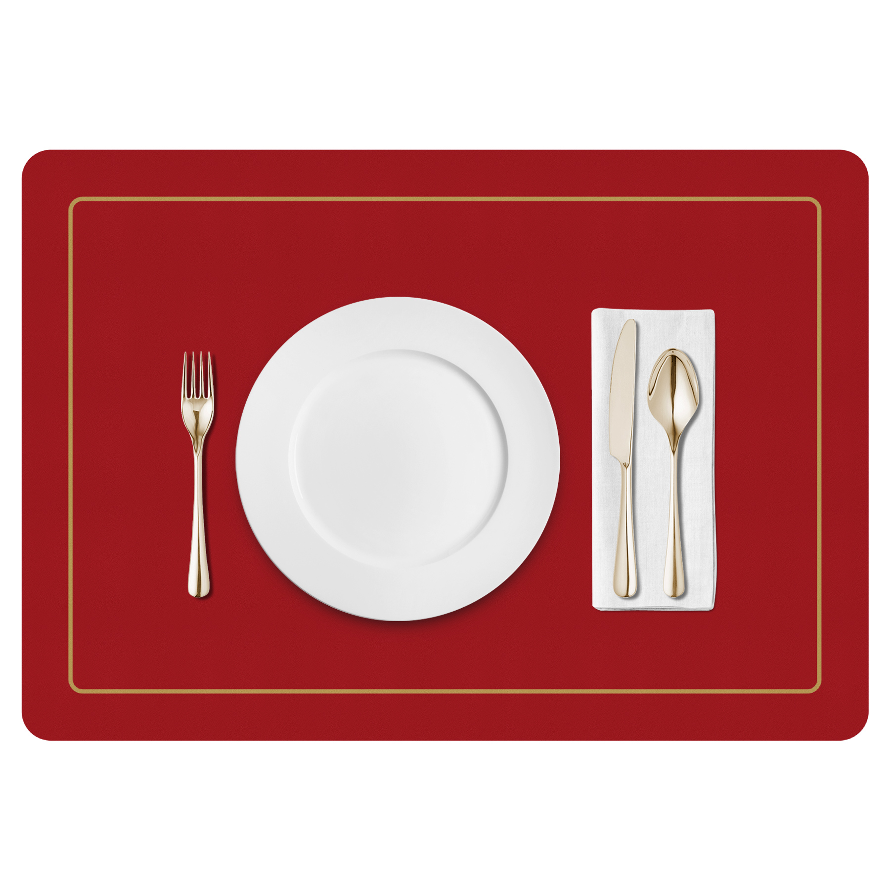 PVC Leather Dining Place Mat 3