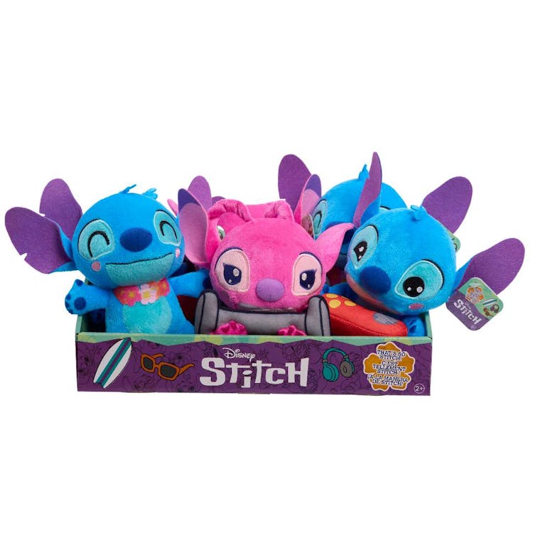 Disney Stitch Plush Toys Assorted - 7" 2