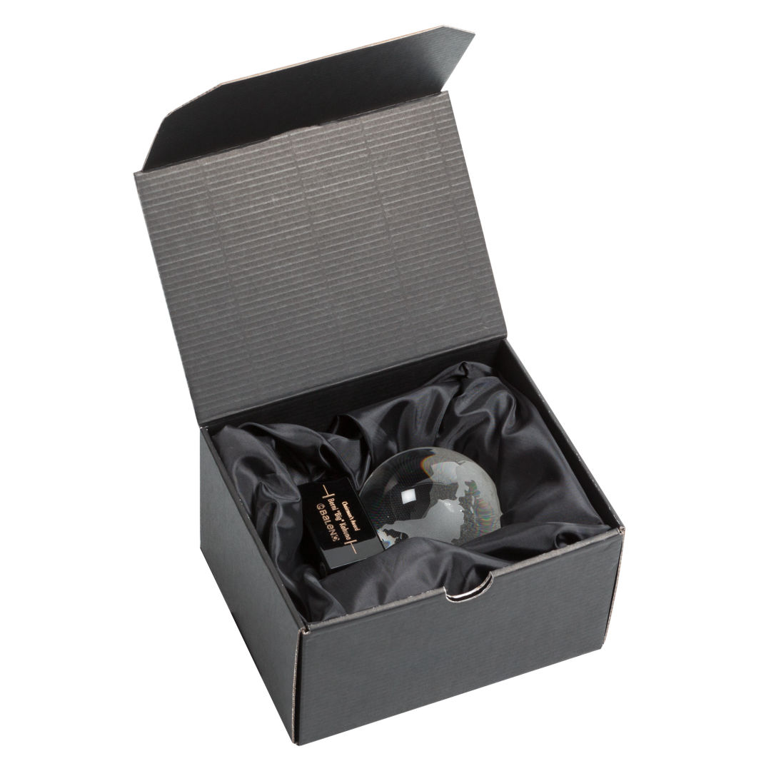 Globe Award on Aluminum Base 14