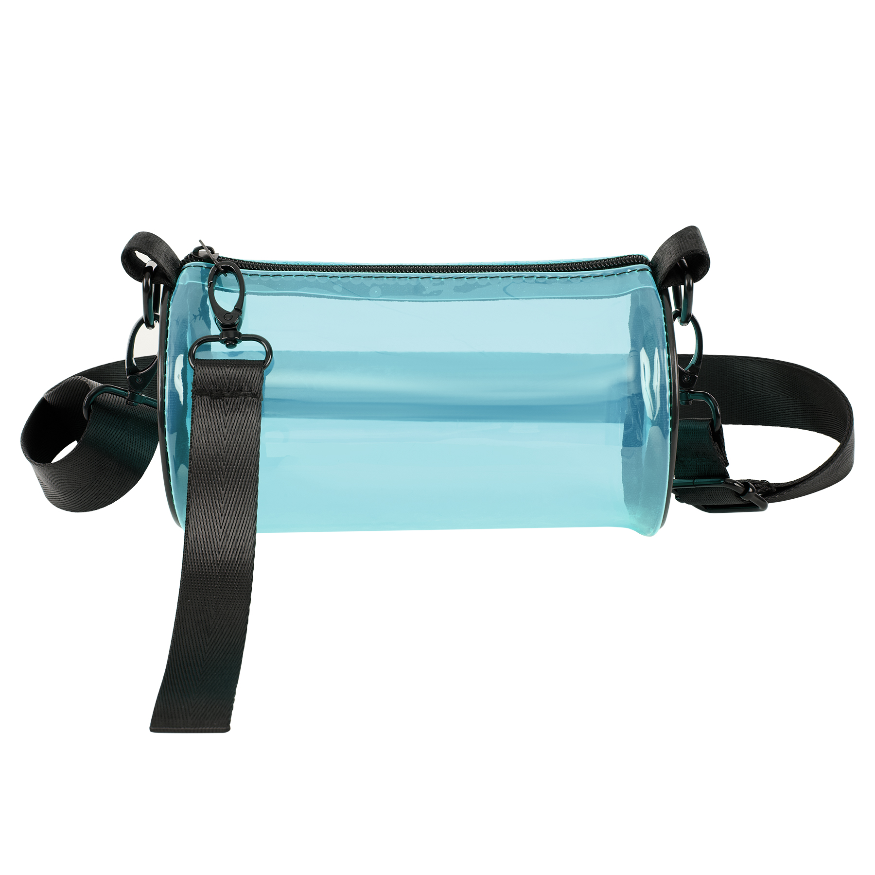 Colorful PVC Travel Security Crossbody Cylindrical Bag 5